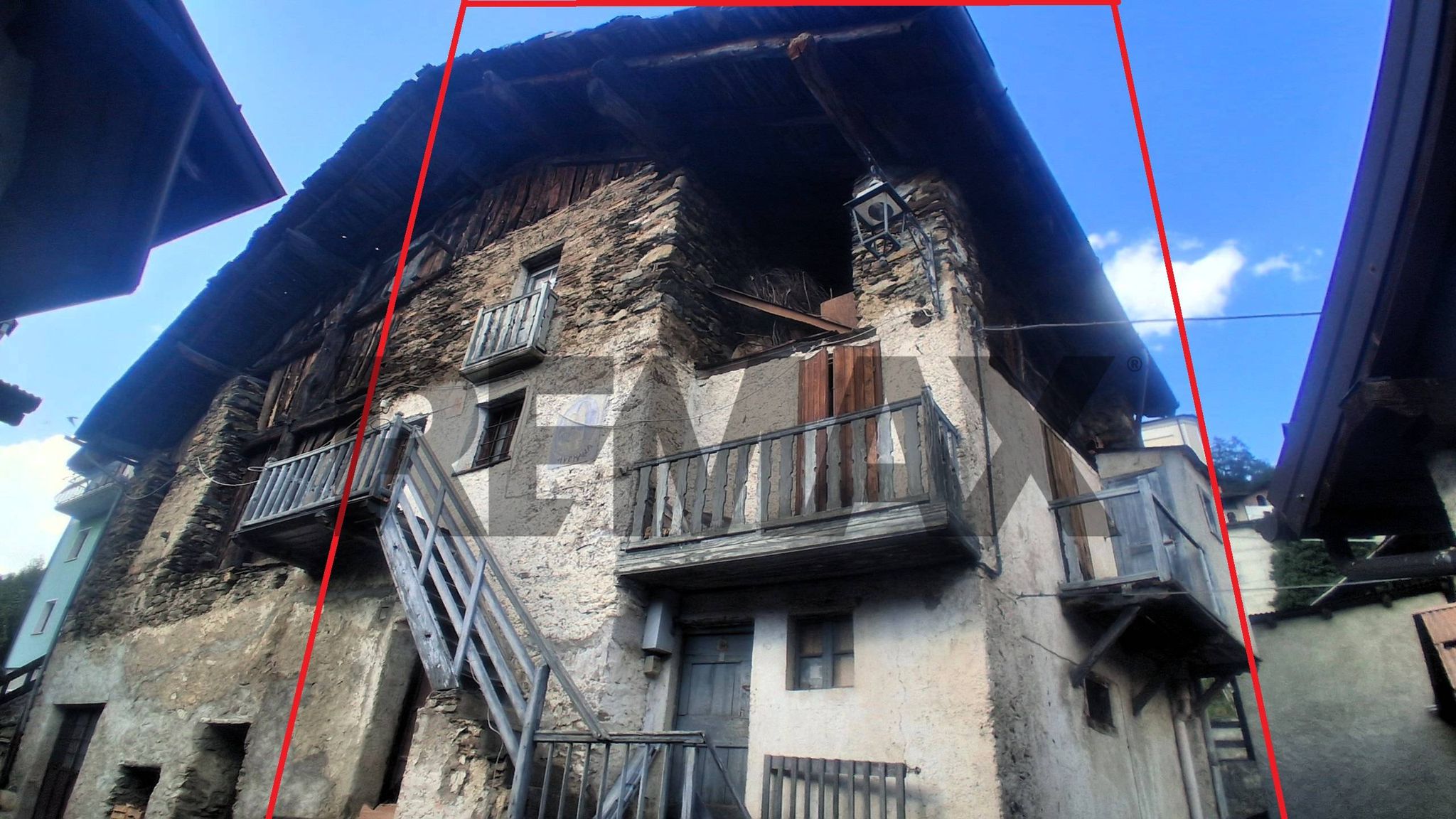 Edificio all'aperto