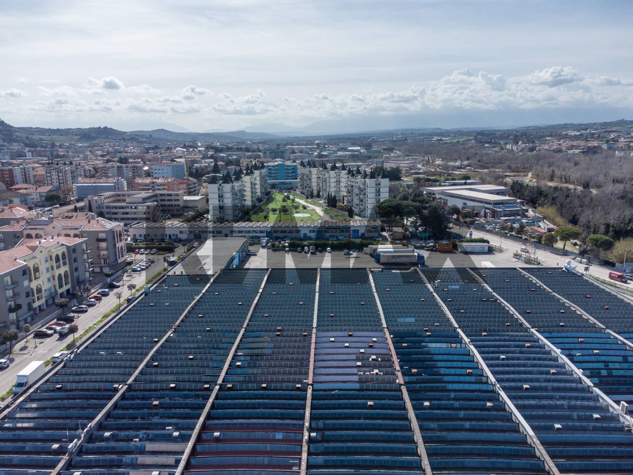 Edificio all'aperto