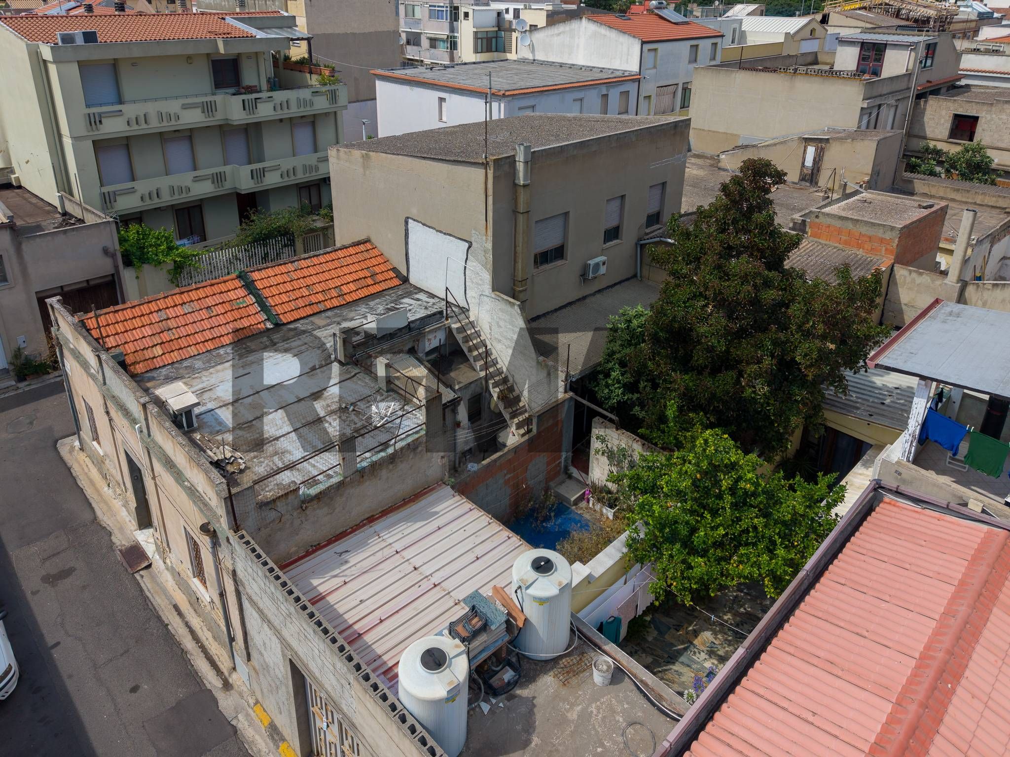 Edificio all'aperto