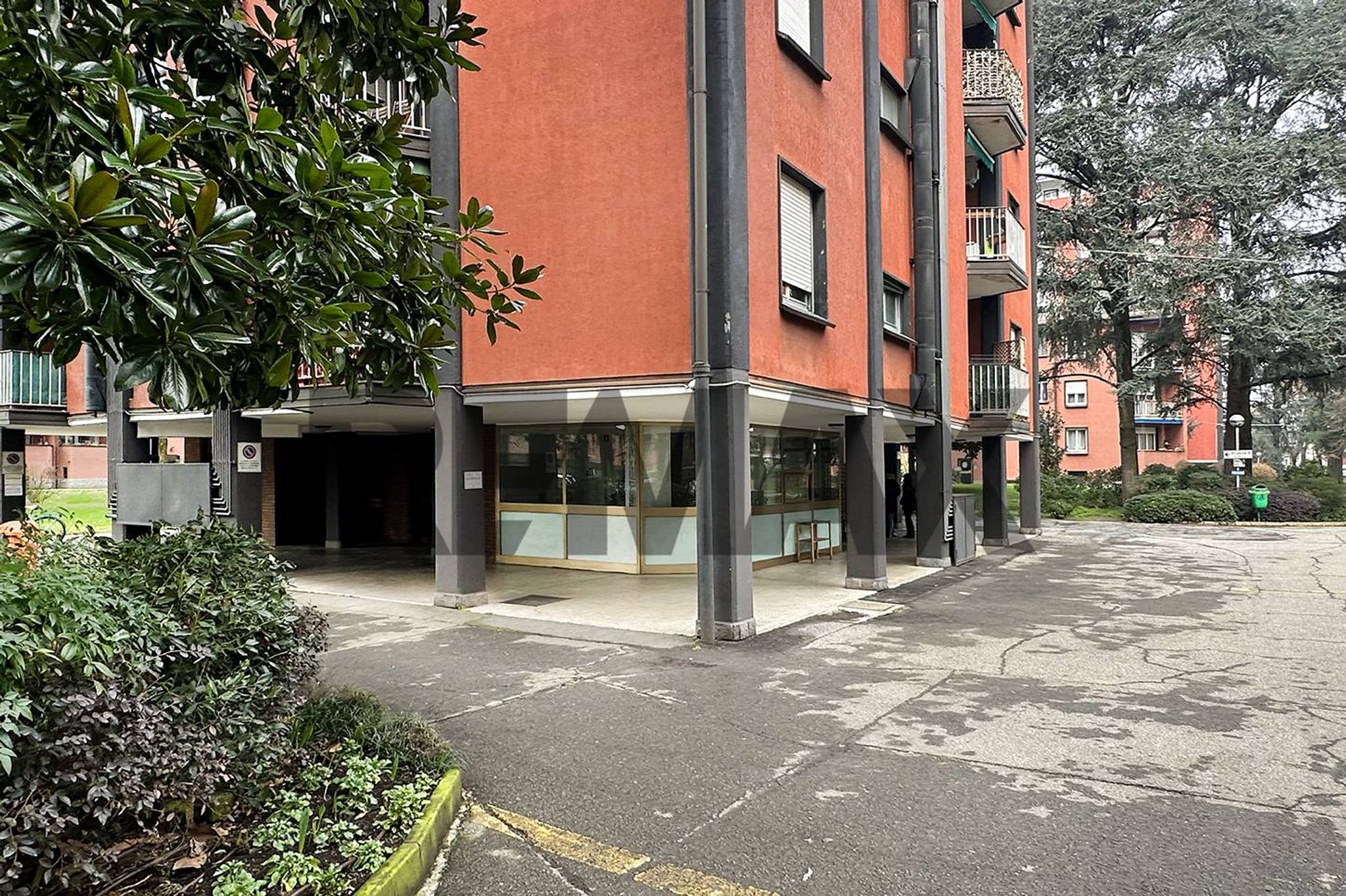 Edificio all'aperto