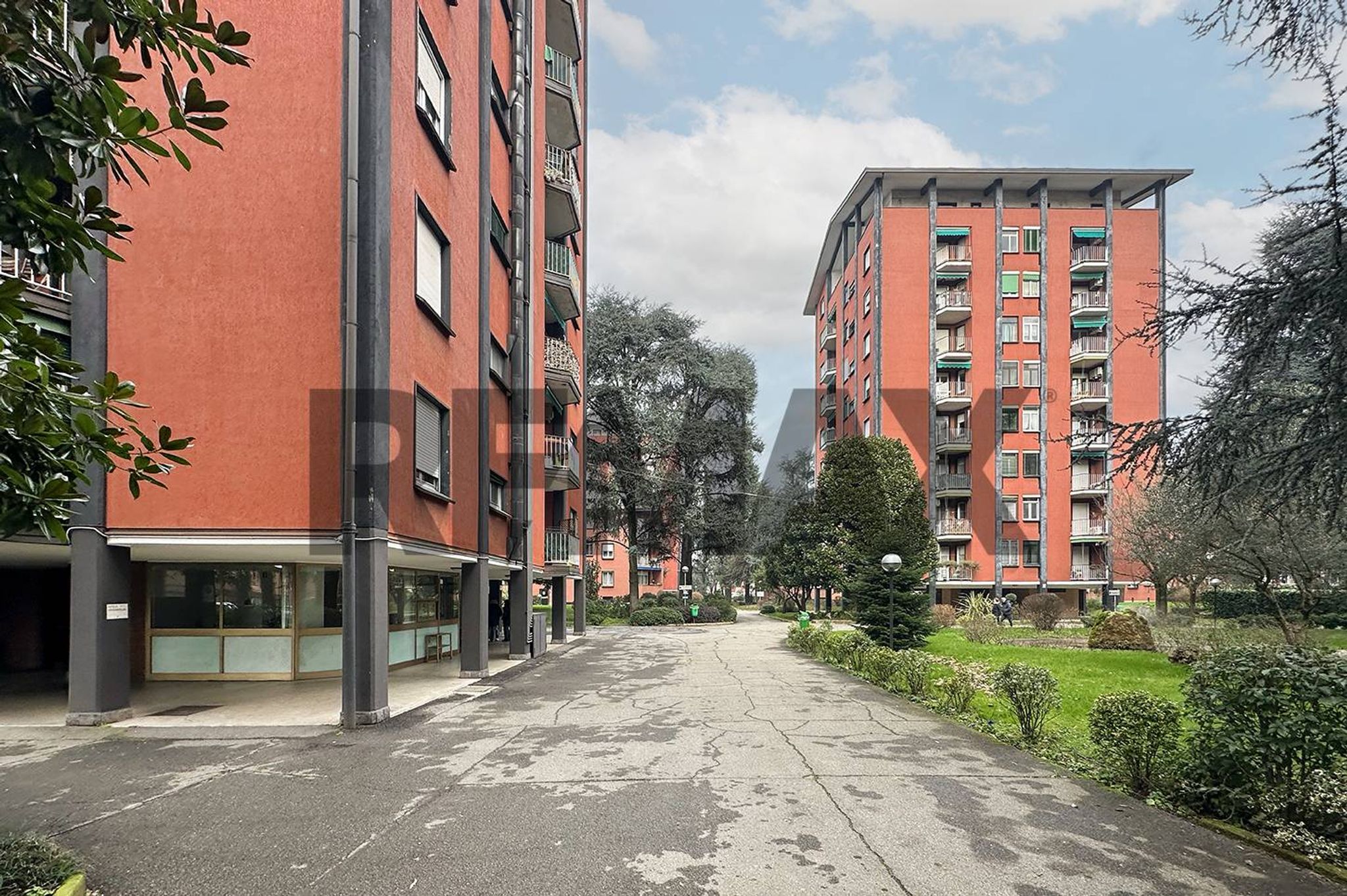 Edificio all'aperto