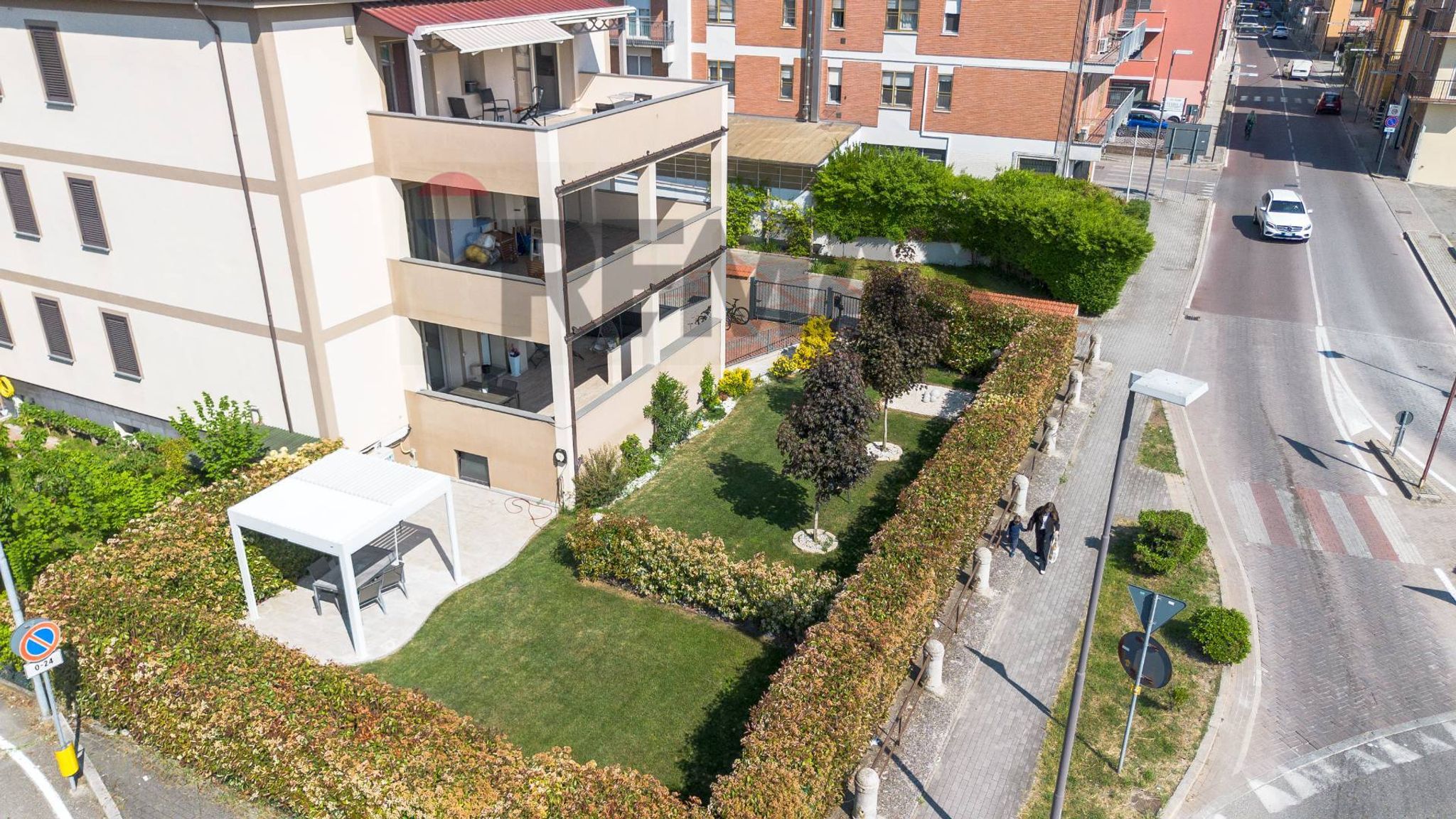 Edificio all'aperto