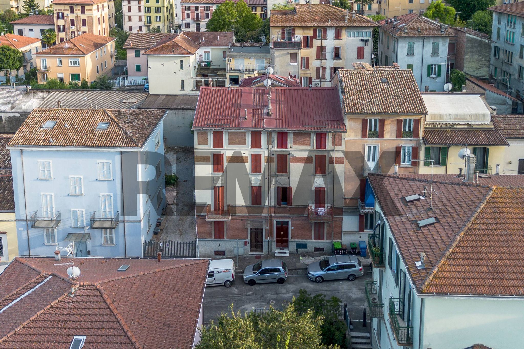 Edificio all'aperto