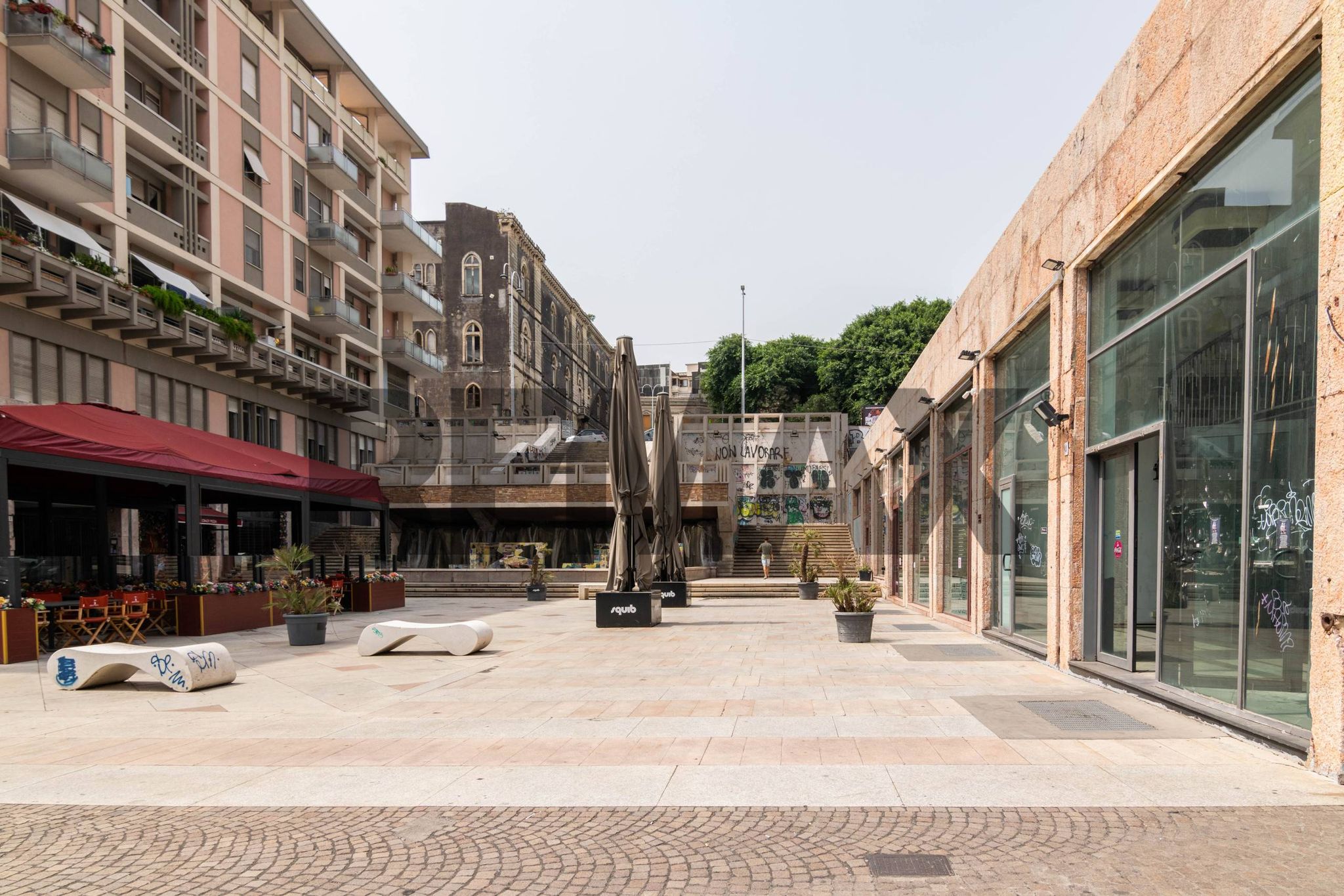 Edificio all'aperto