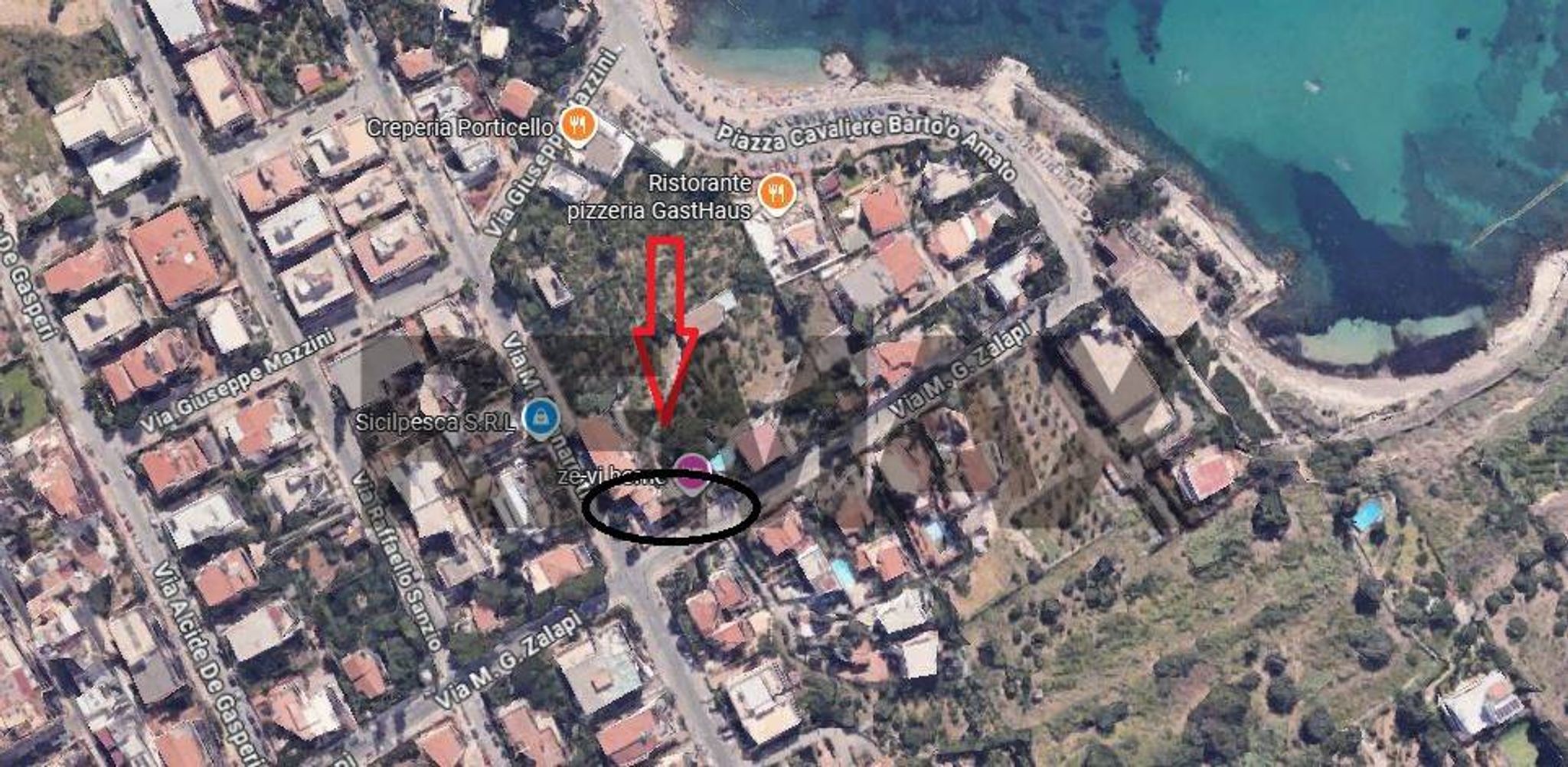 Posizione della mappa