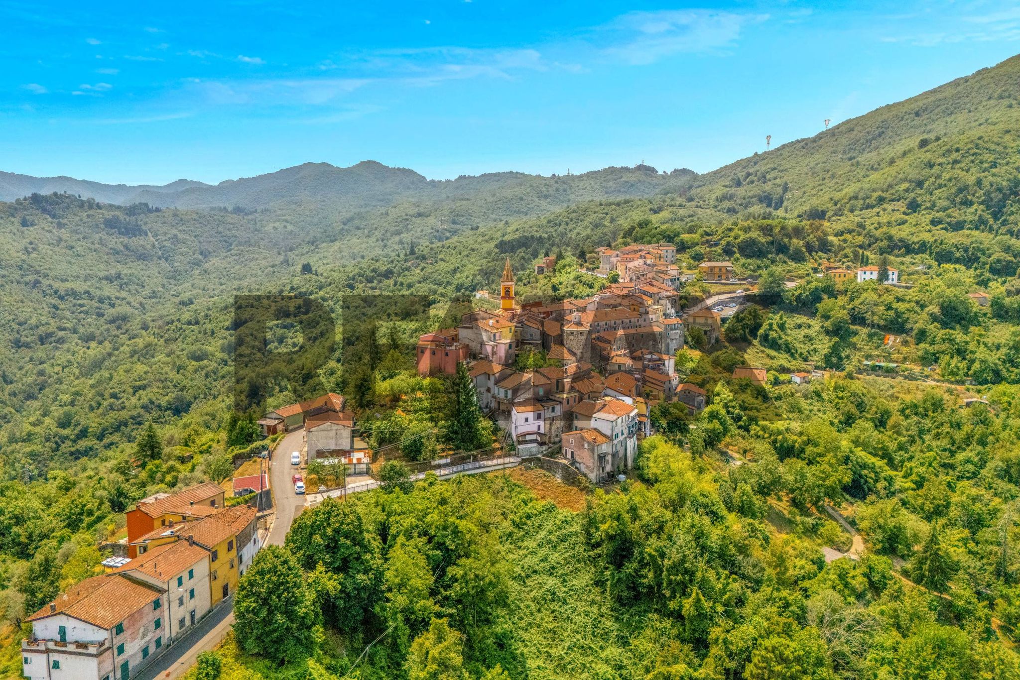 Vista delle montagne
