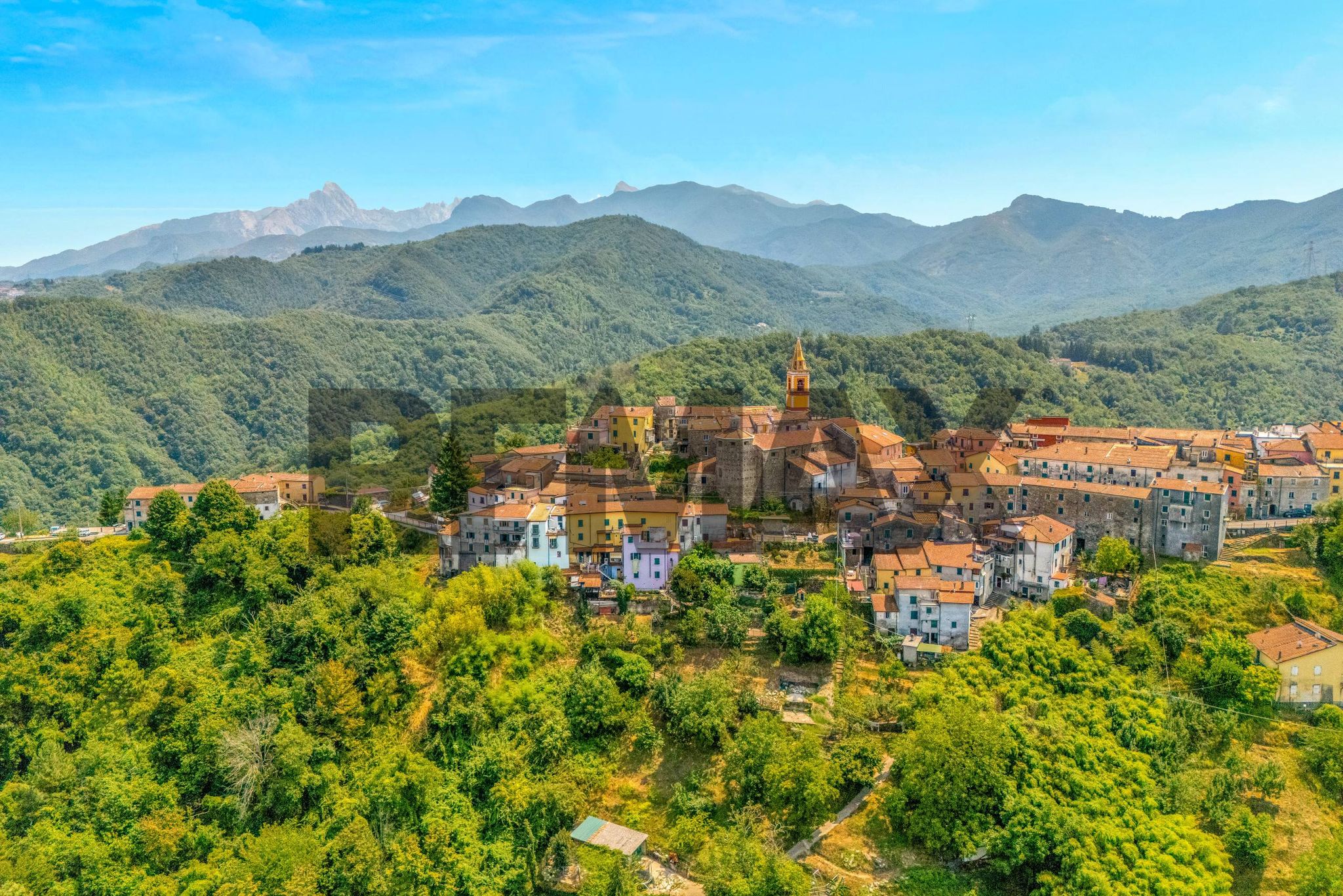 Vista delle montagne