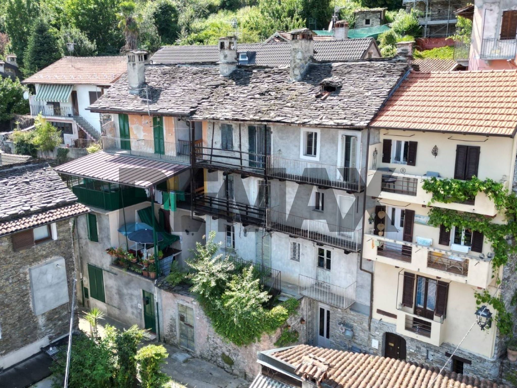 Edificio all'aperto