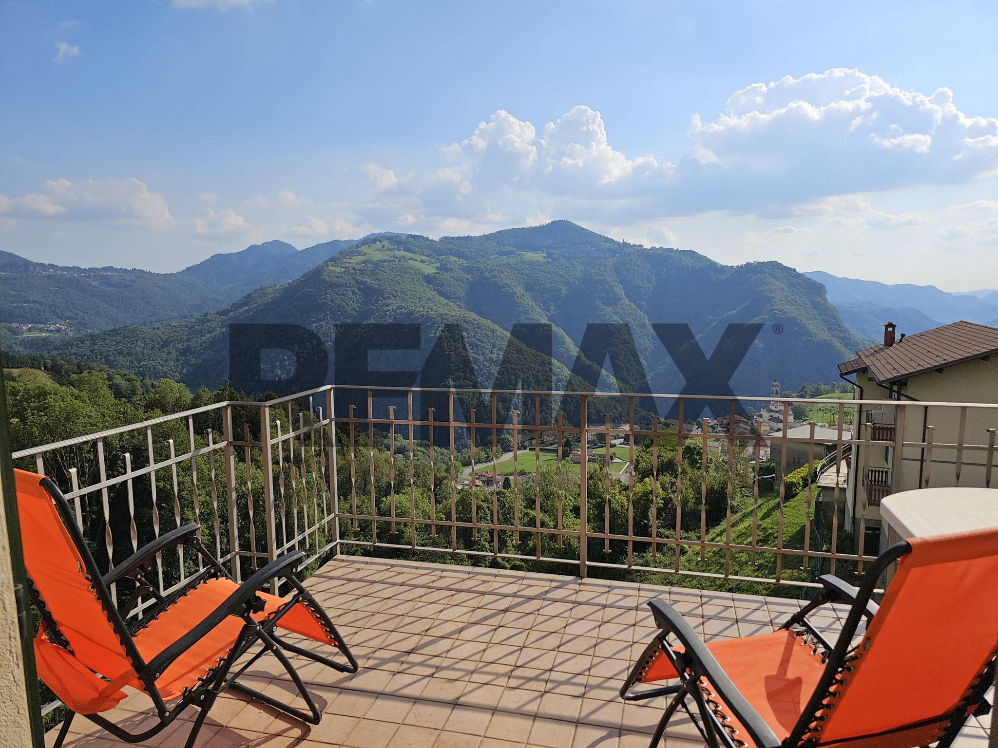 Vista delle montagne