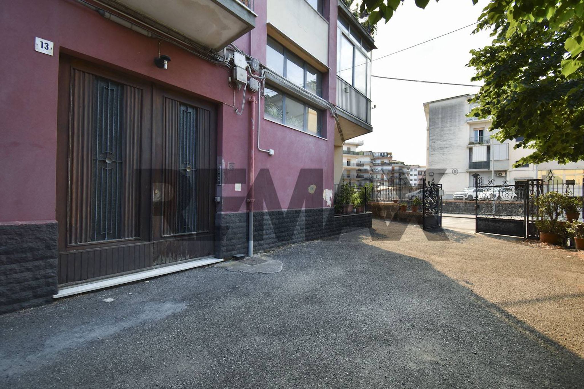 Edificio all'aperto