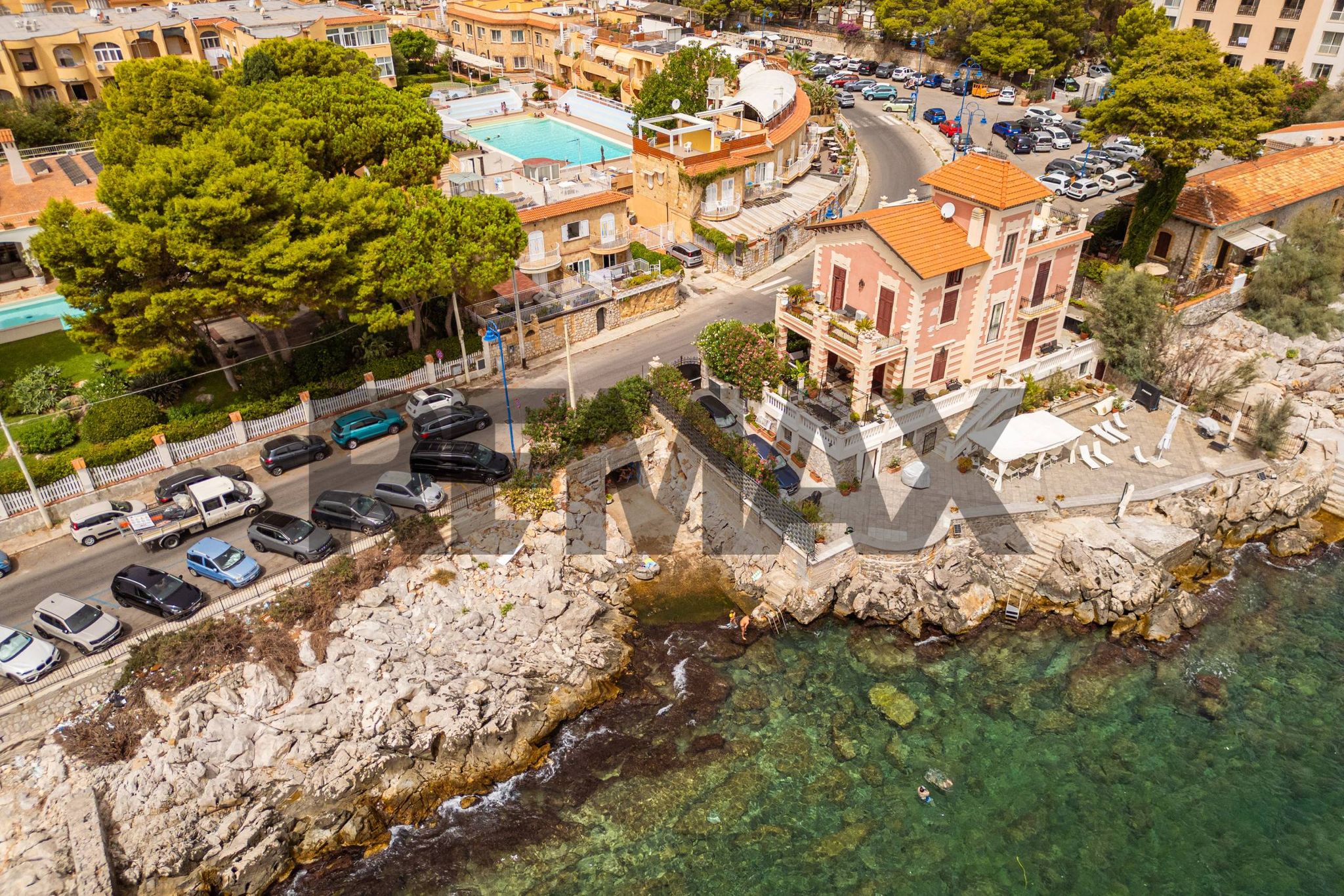 Vista dell'acqua