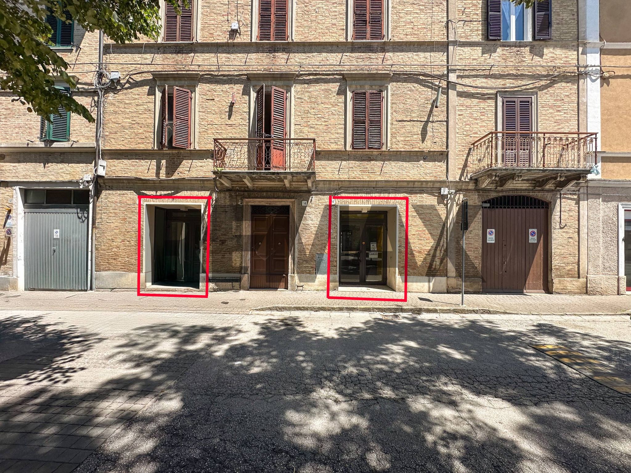 Edificio all'aperto