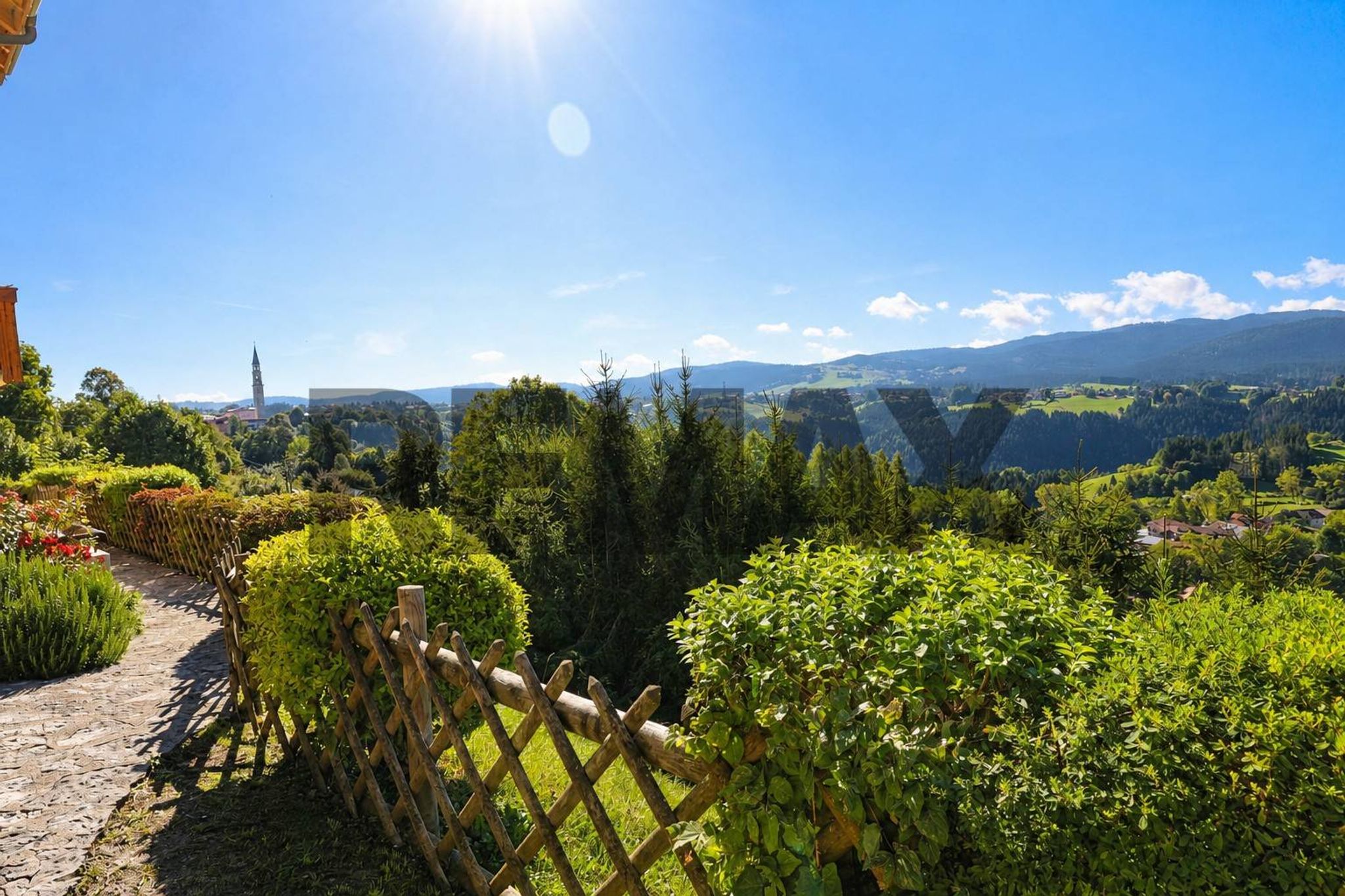Vista delle montagne