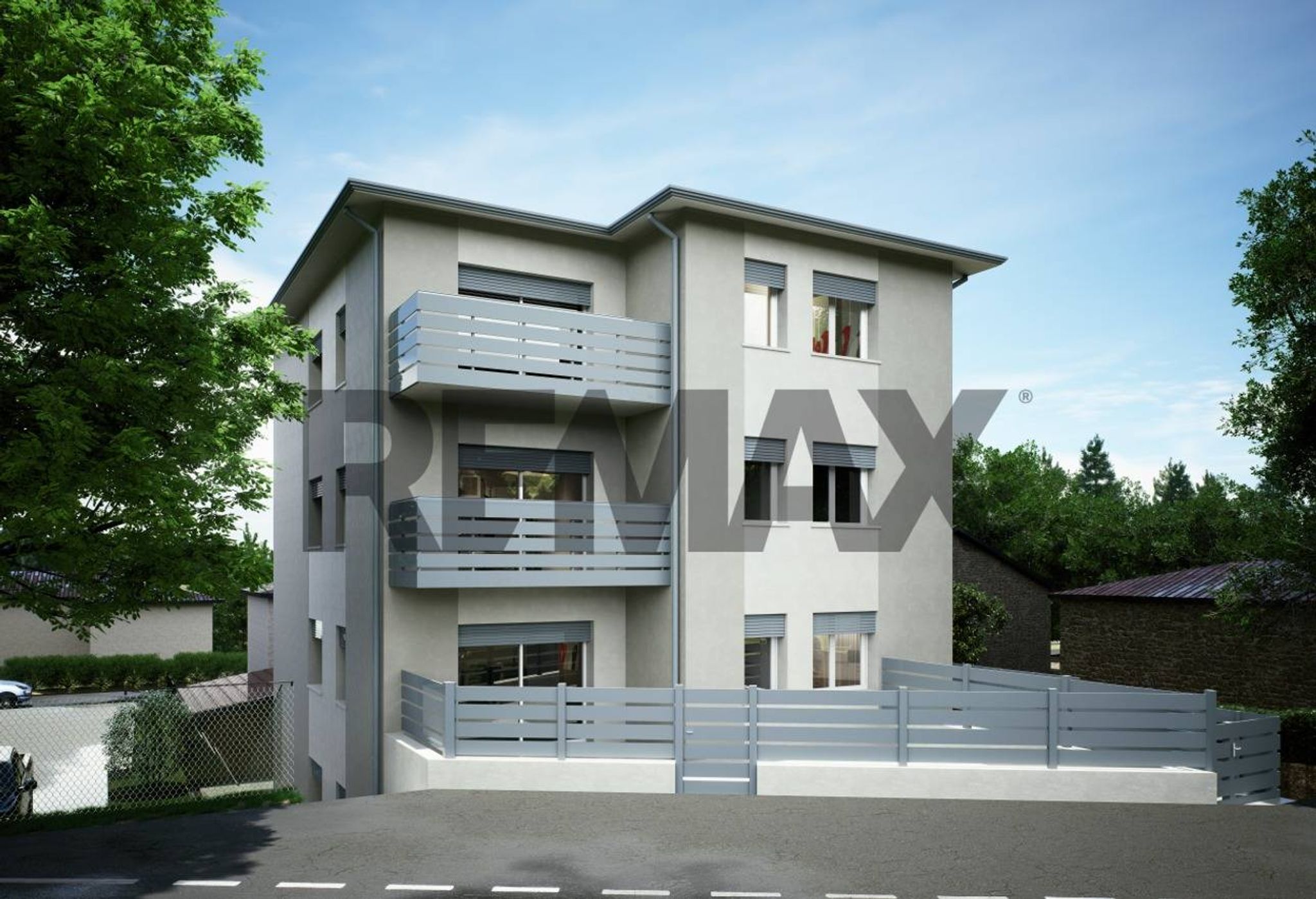 Edificio all'aperto