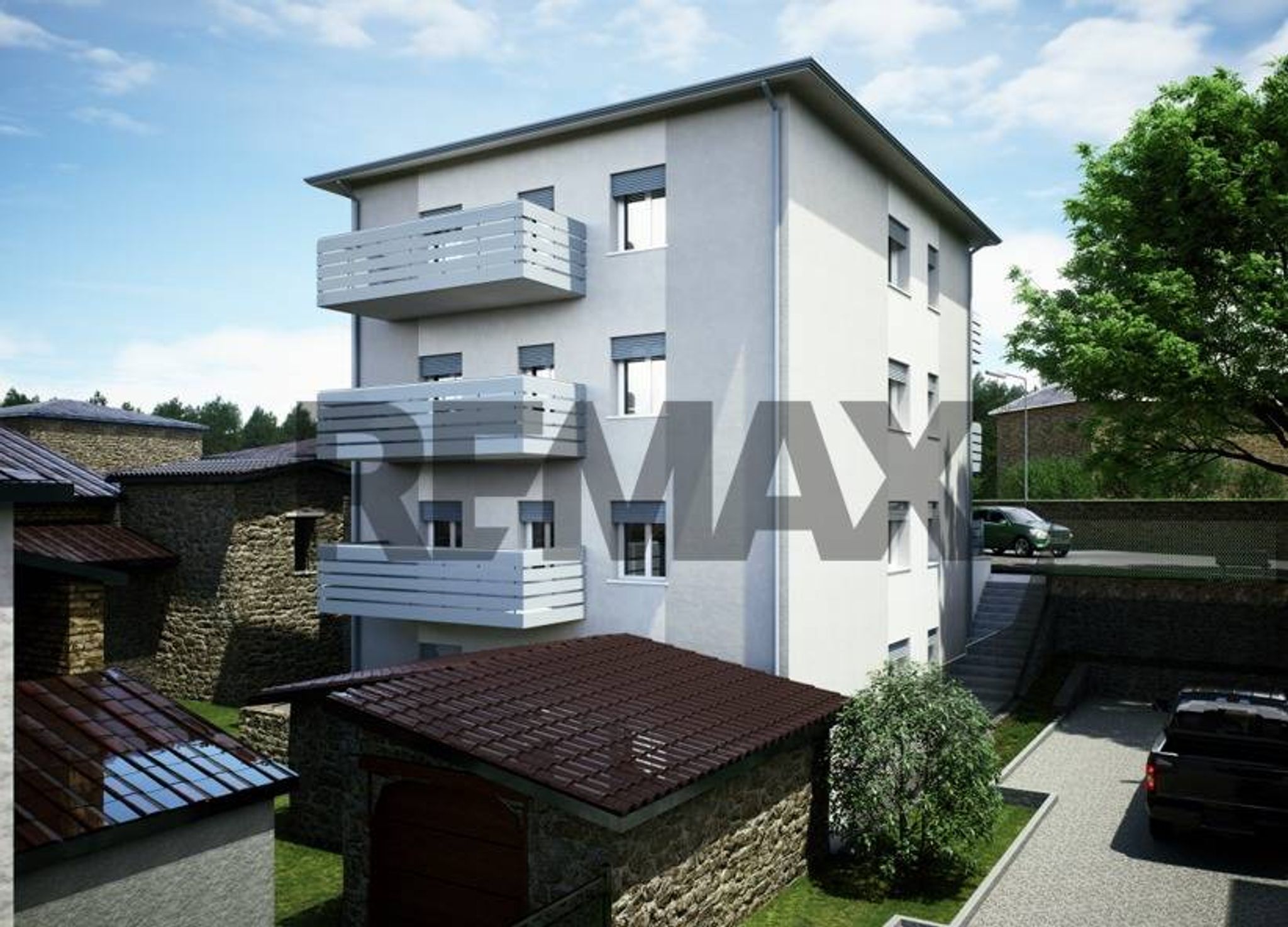 Edificio all'aperto