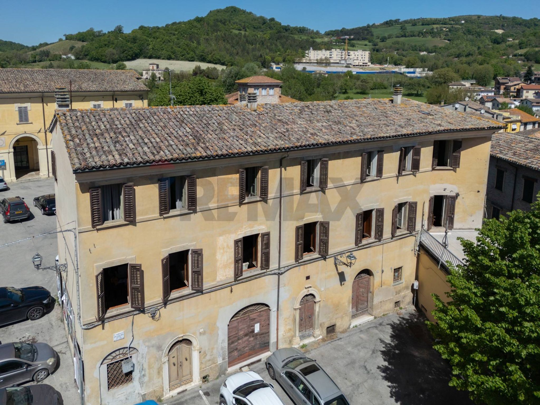 Edificio all'aperto
