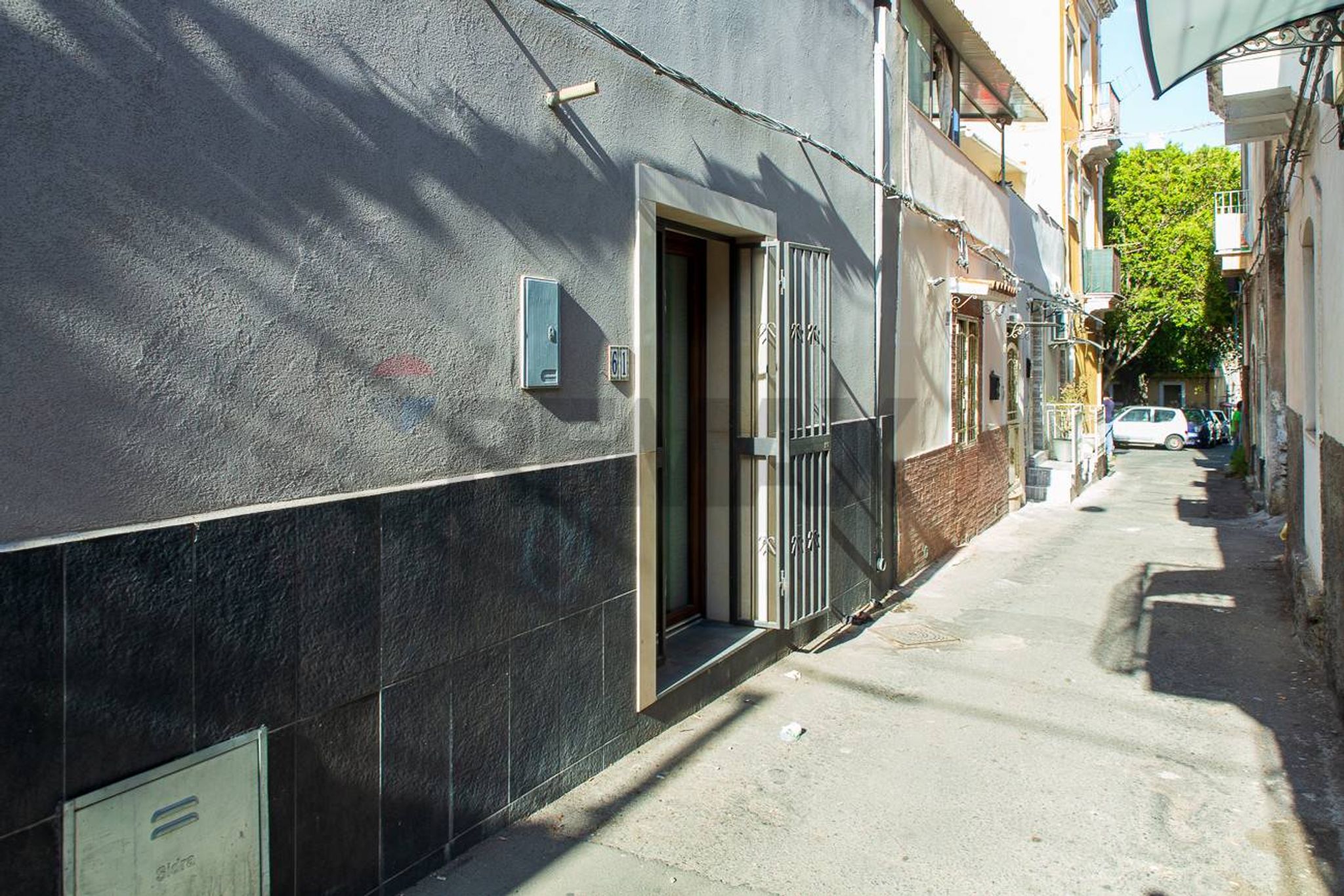 Edificio all'aperto