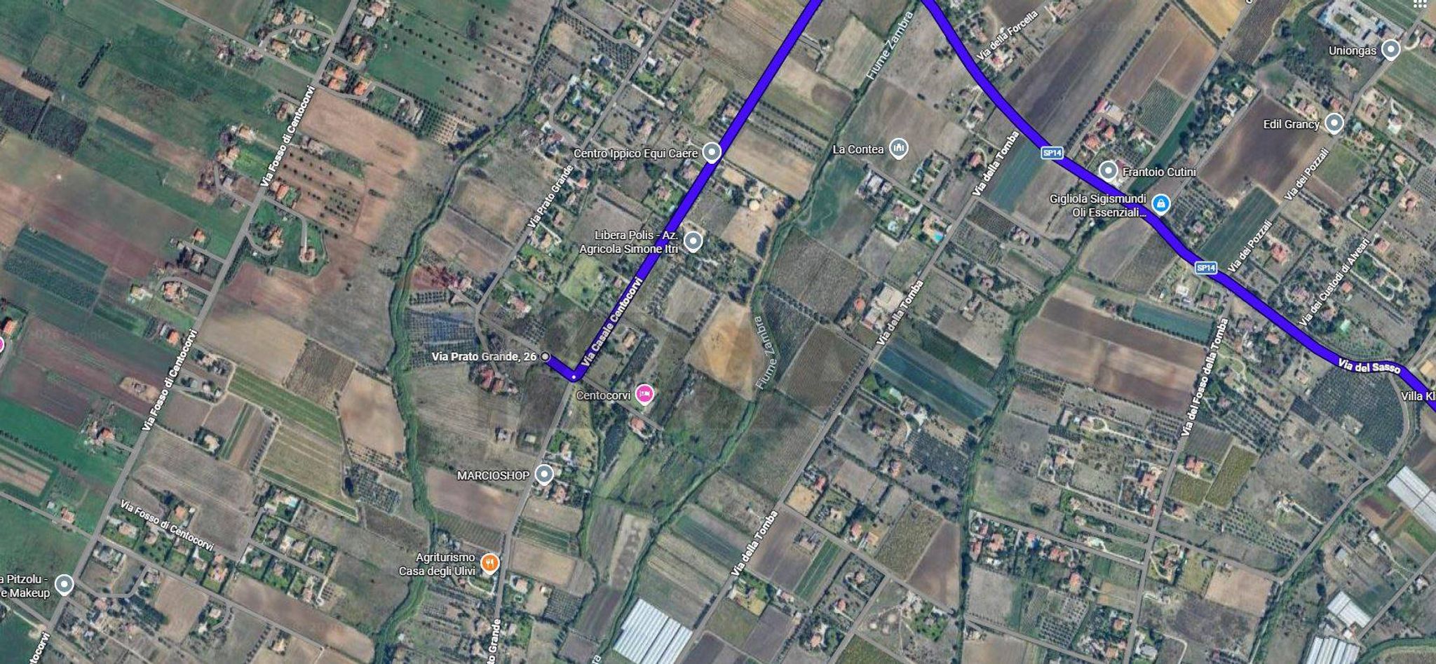 Posizione della mappa