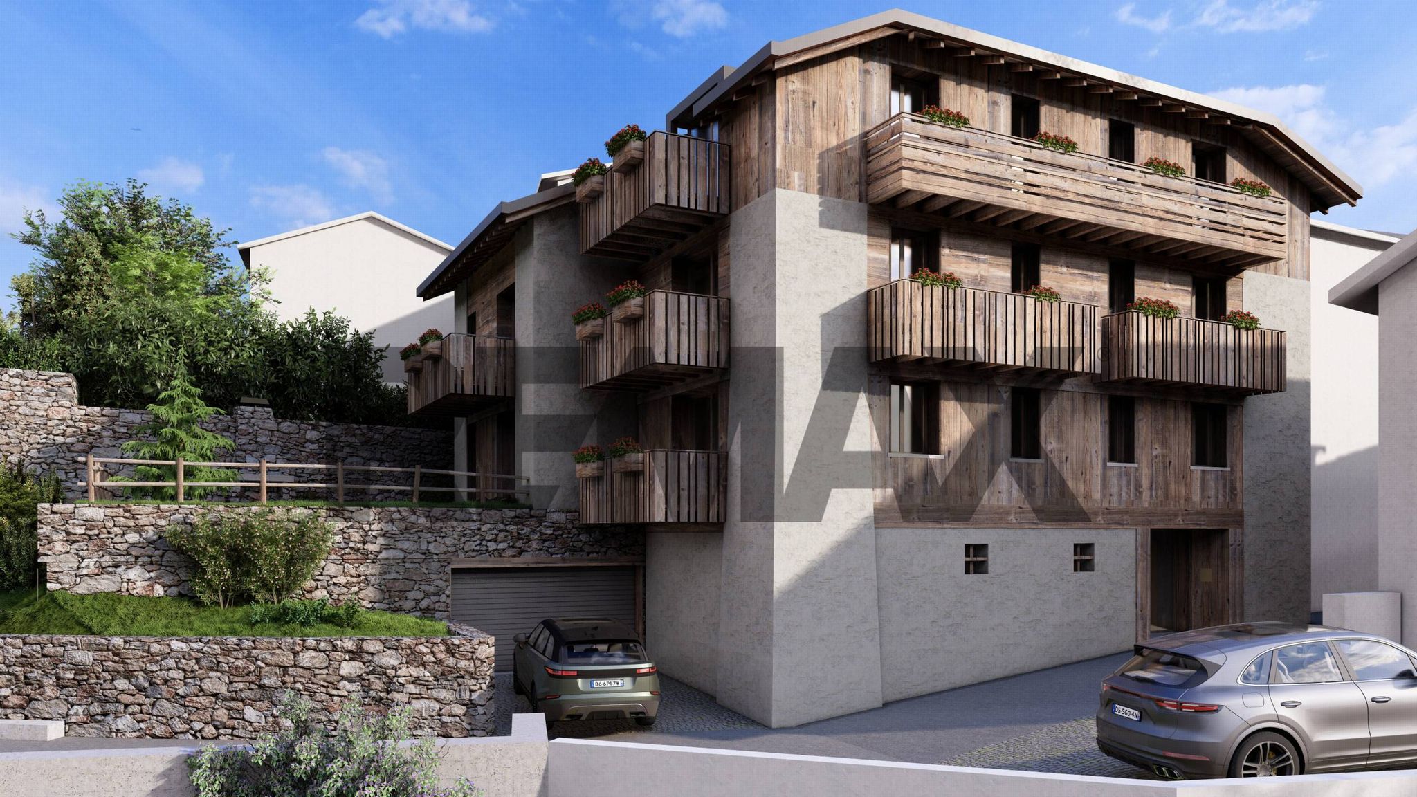 Edificio all'aperto