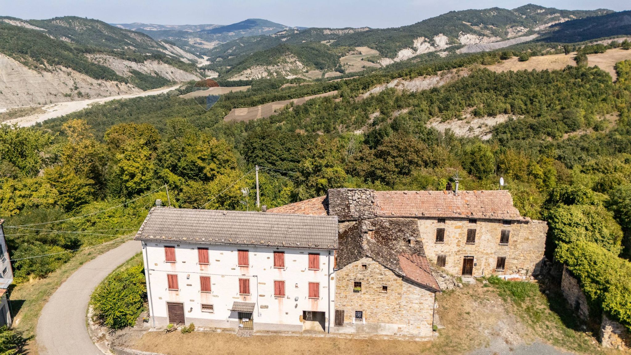 Vista delle montagne