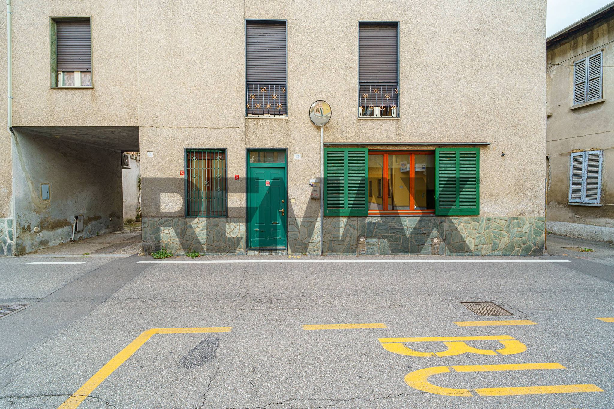 Edificio all'aperto
