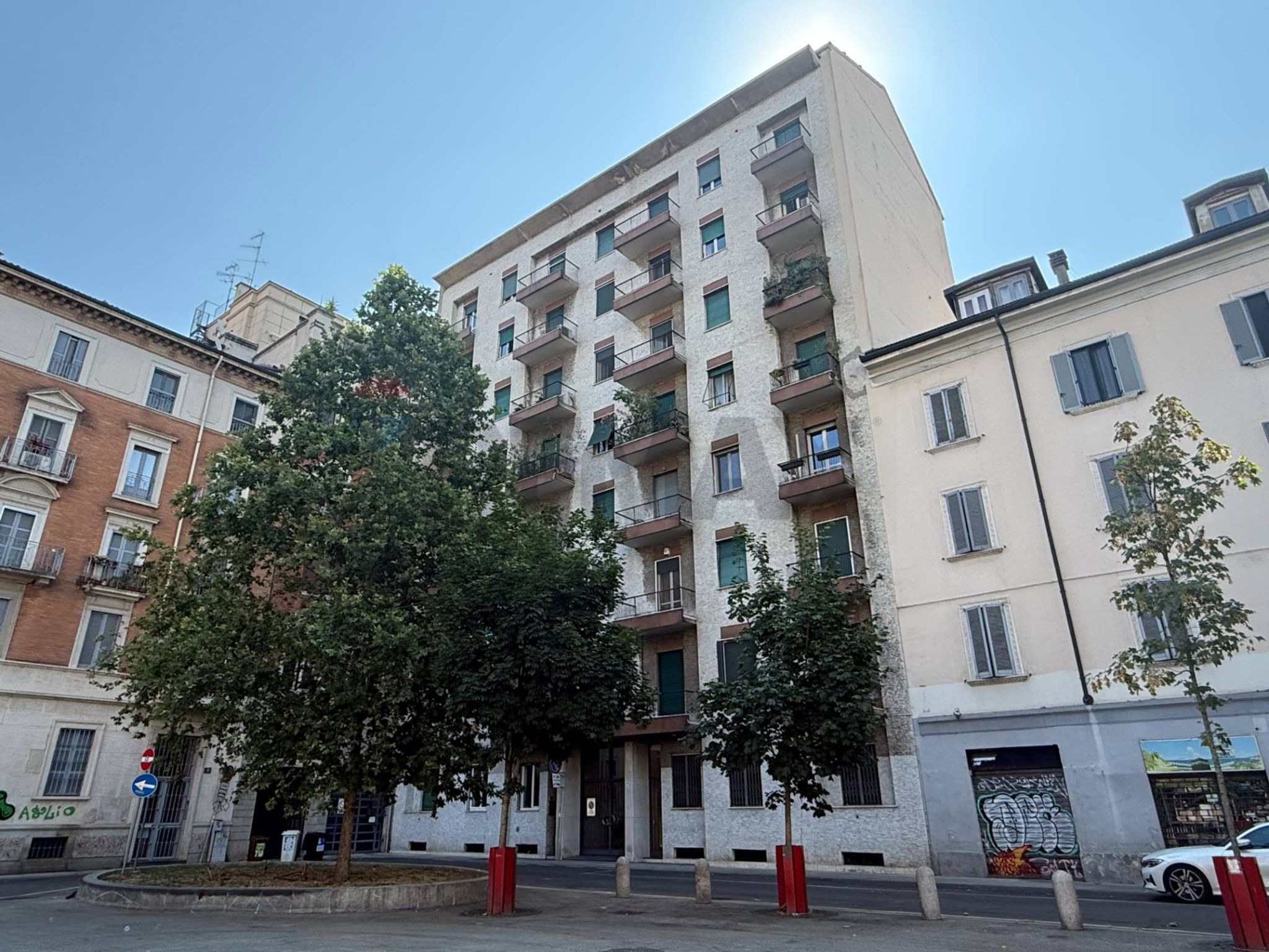 Edificio all'aperto