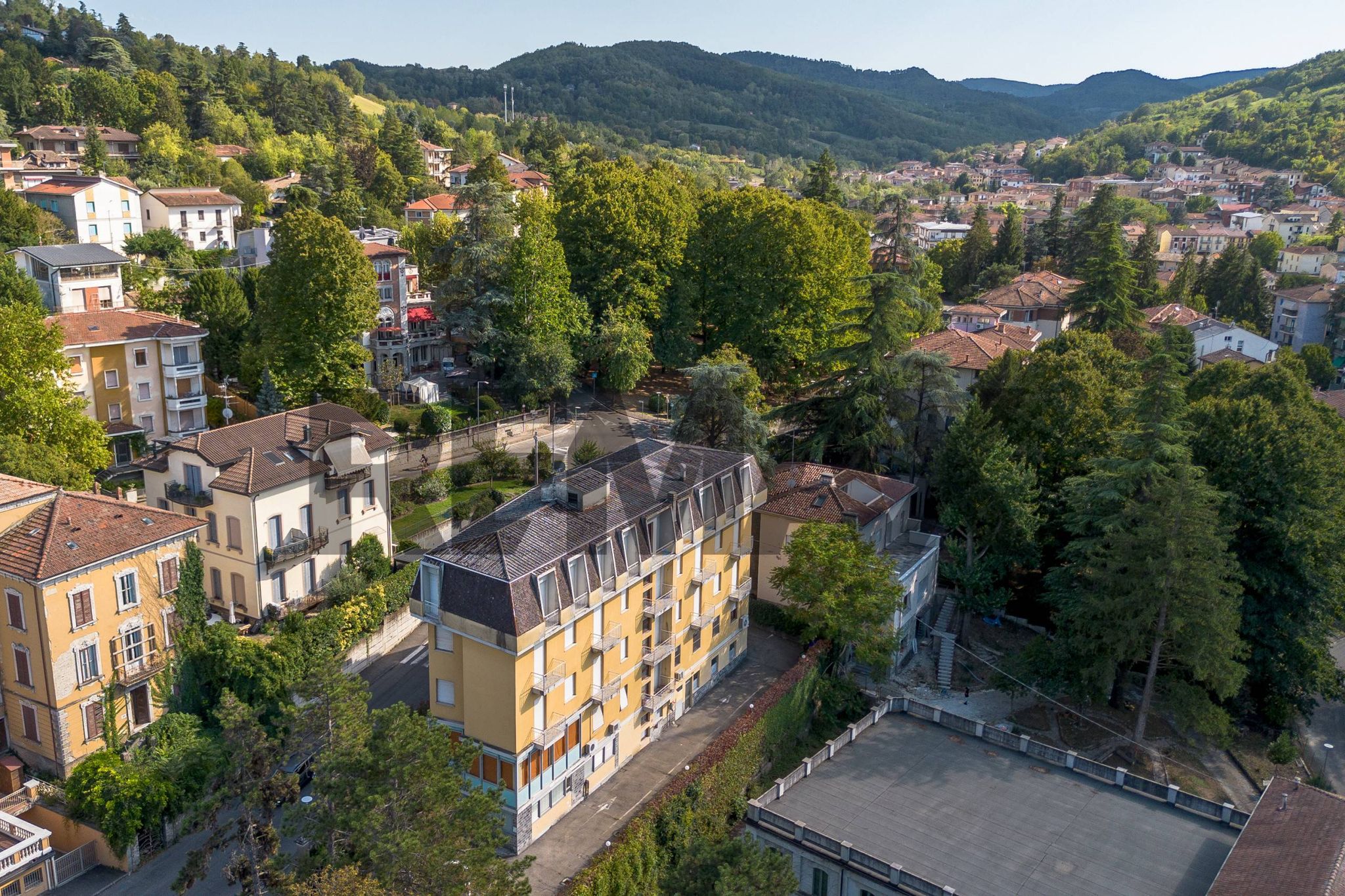 Vista delle montagne