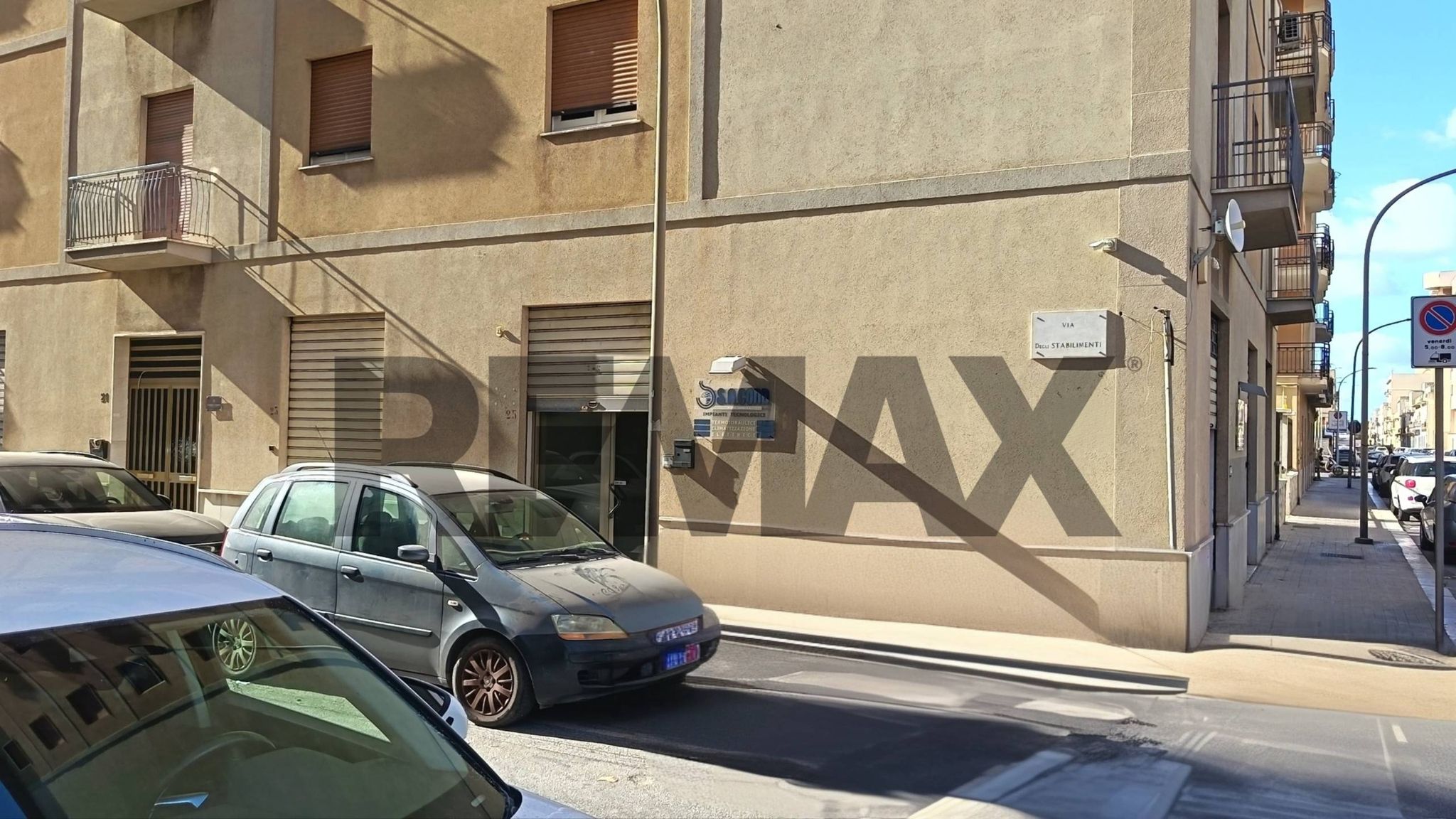 Edificio all'aperto