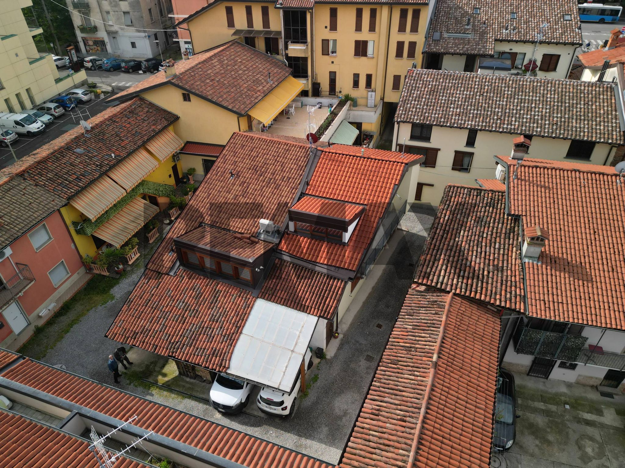 Edificio all'aperto