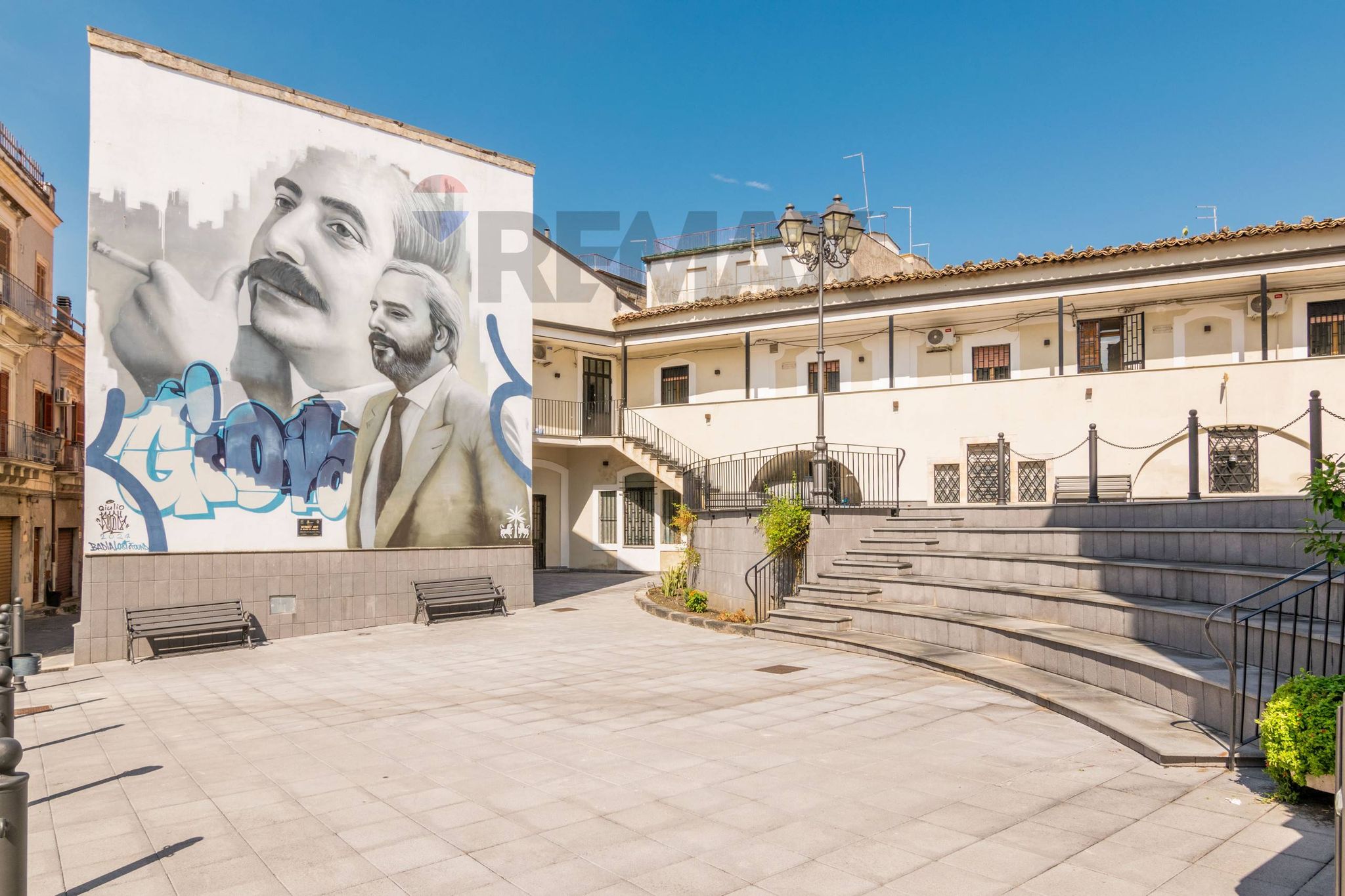 Edificio all'aperto