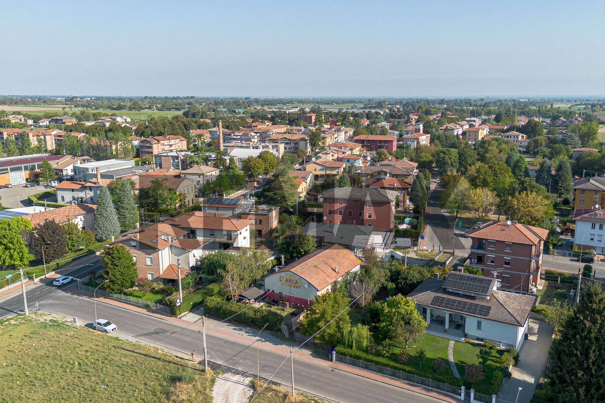 Edificio all'aperto