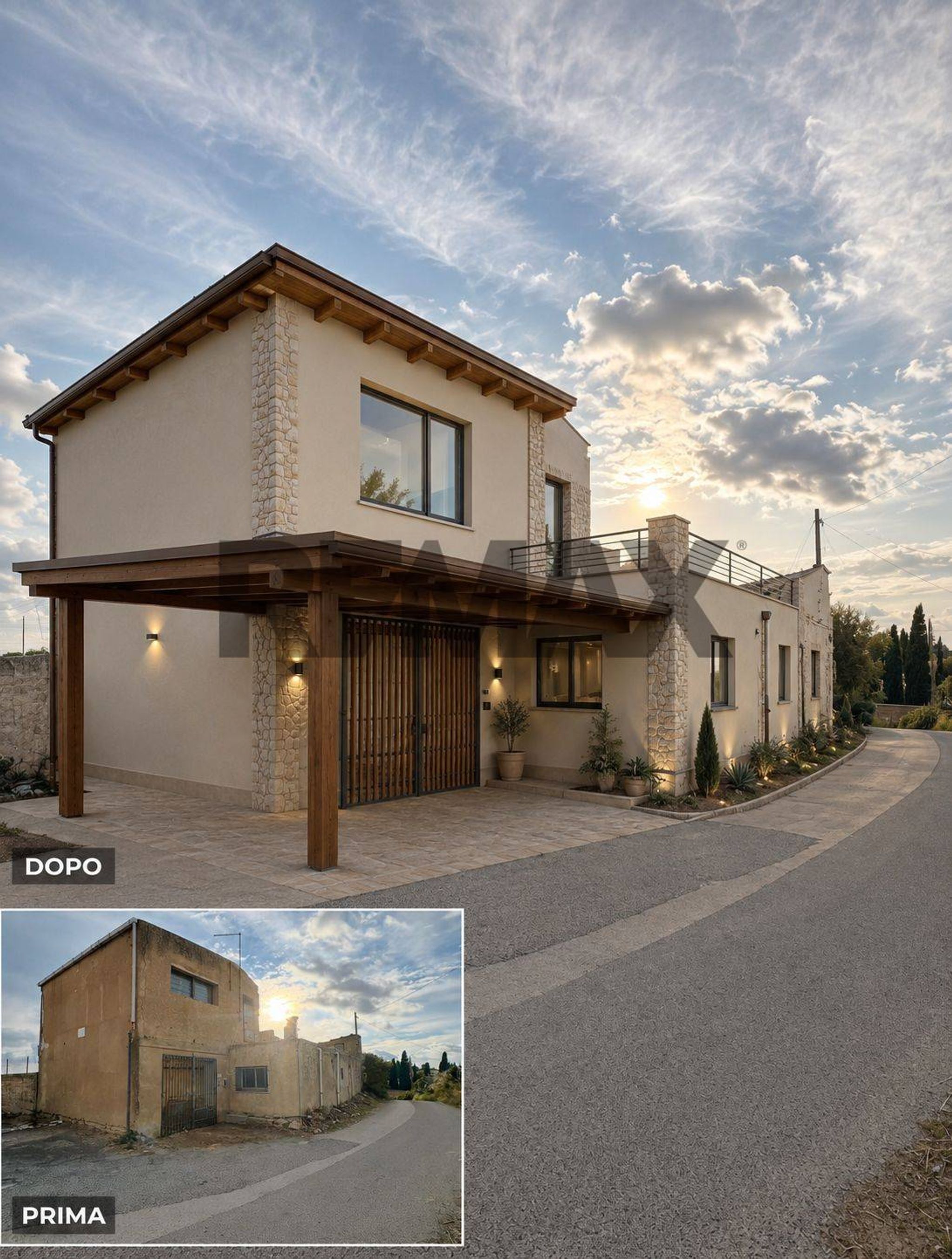 Casa all'aperto