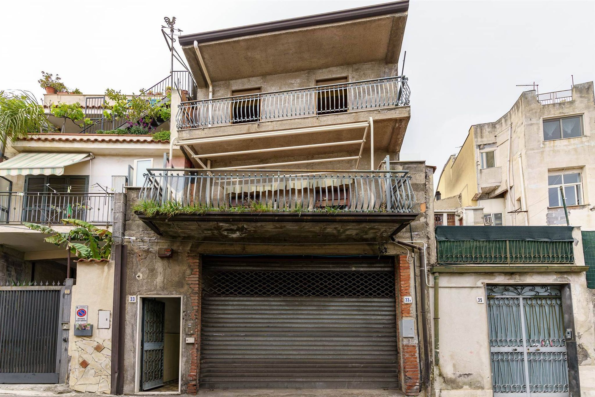 Edificio all'aperto