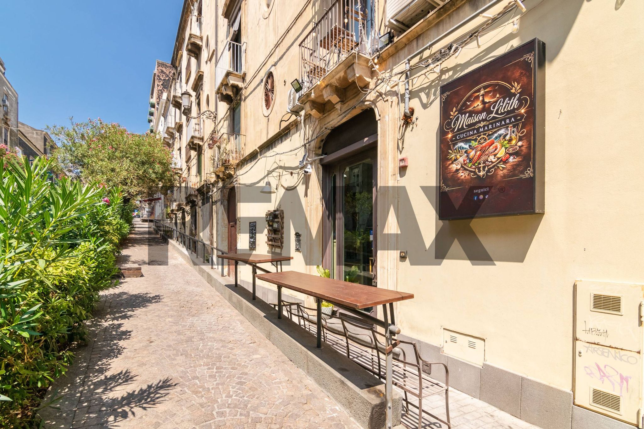 Edificio all'aperto