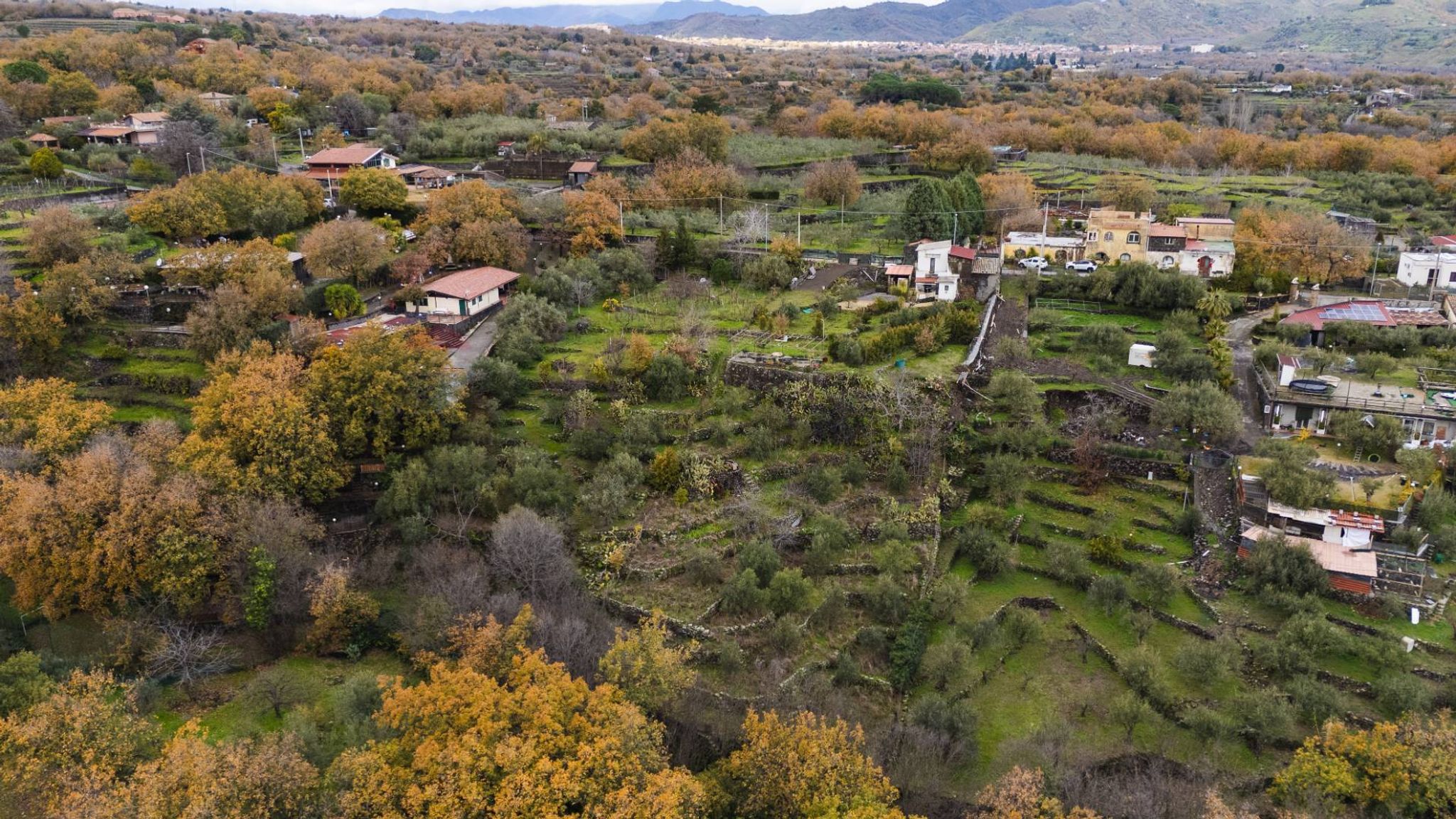 Vista delle montagne