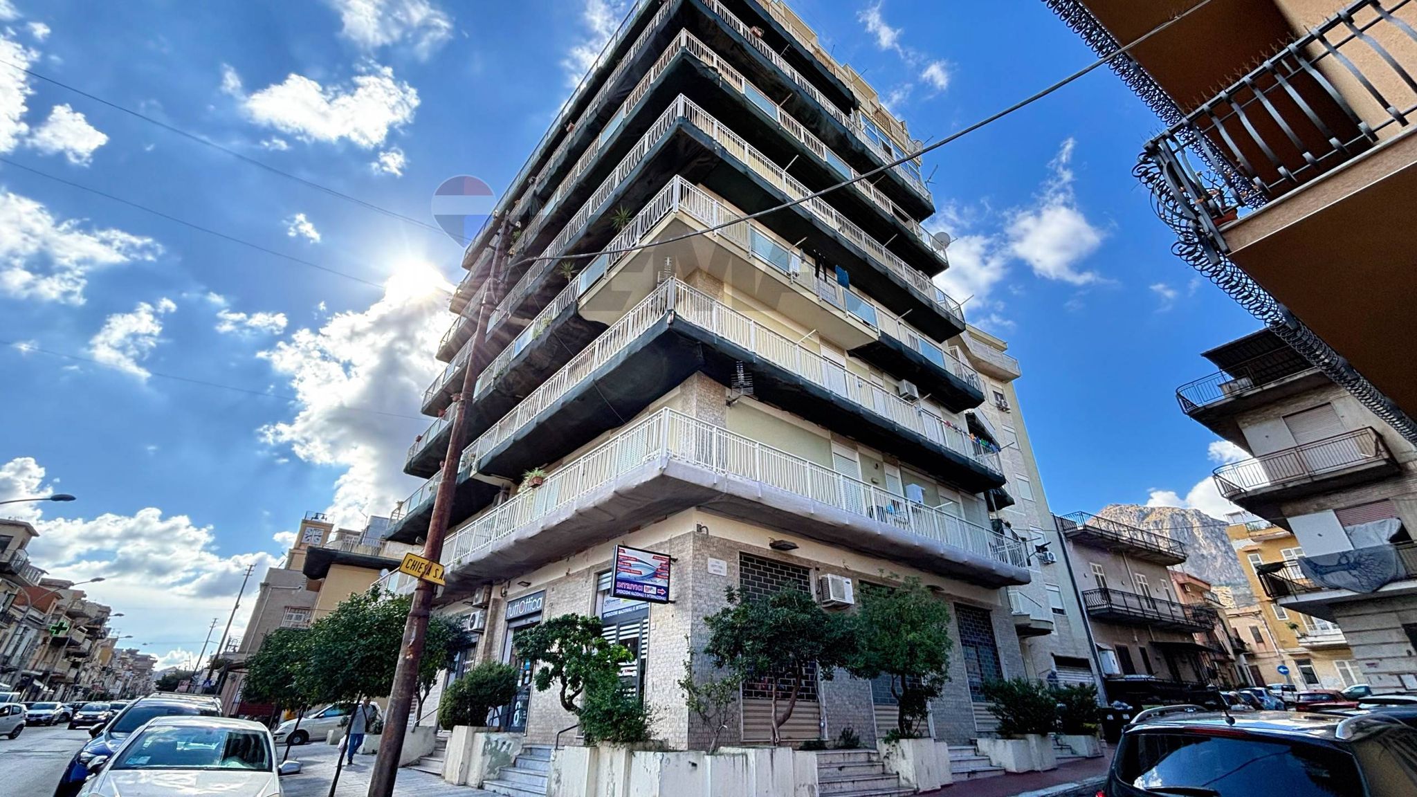 Edificio all'aperto