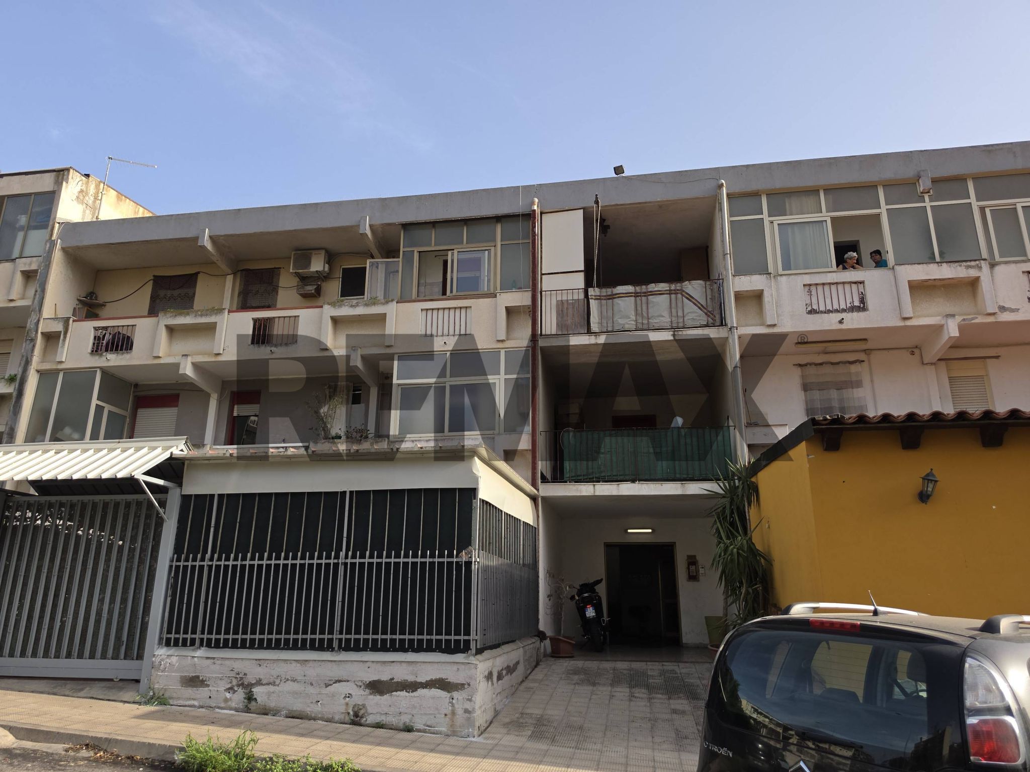 Edificio all'aperto