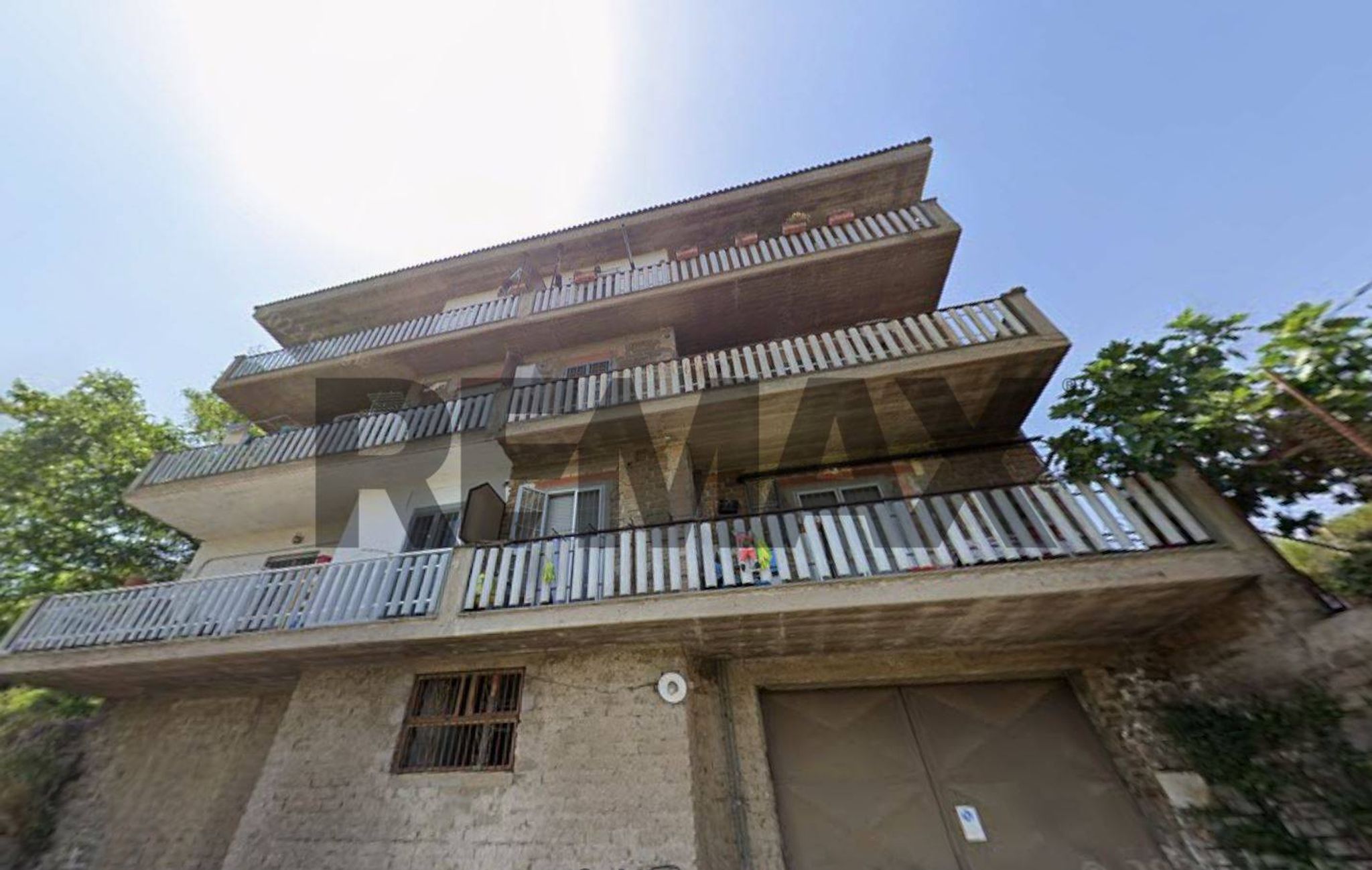Edificio all'aperto