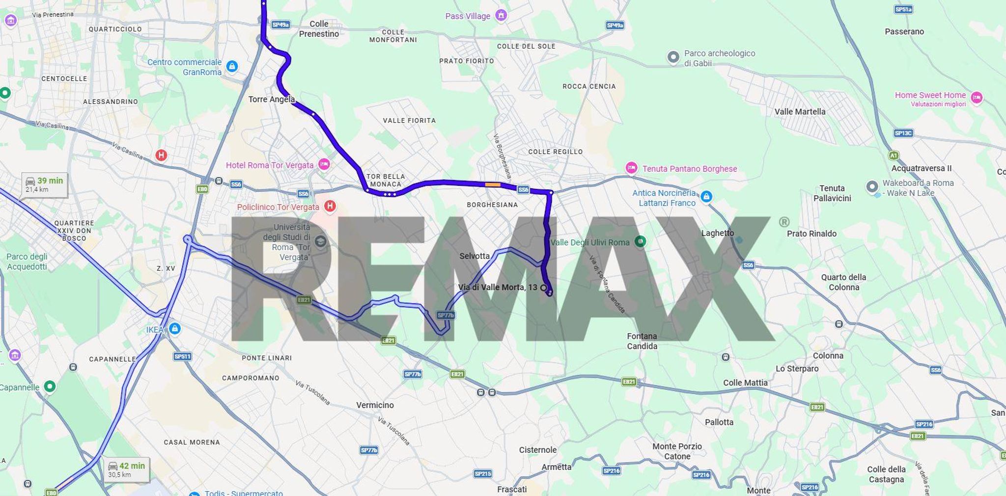 Posizione della mappa