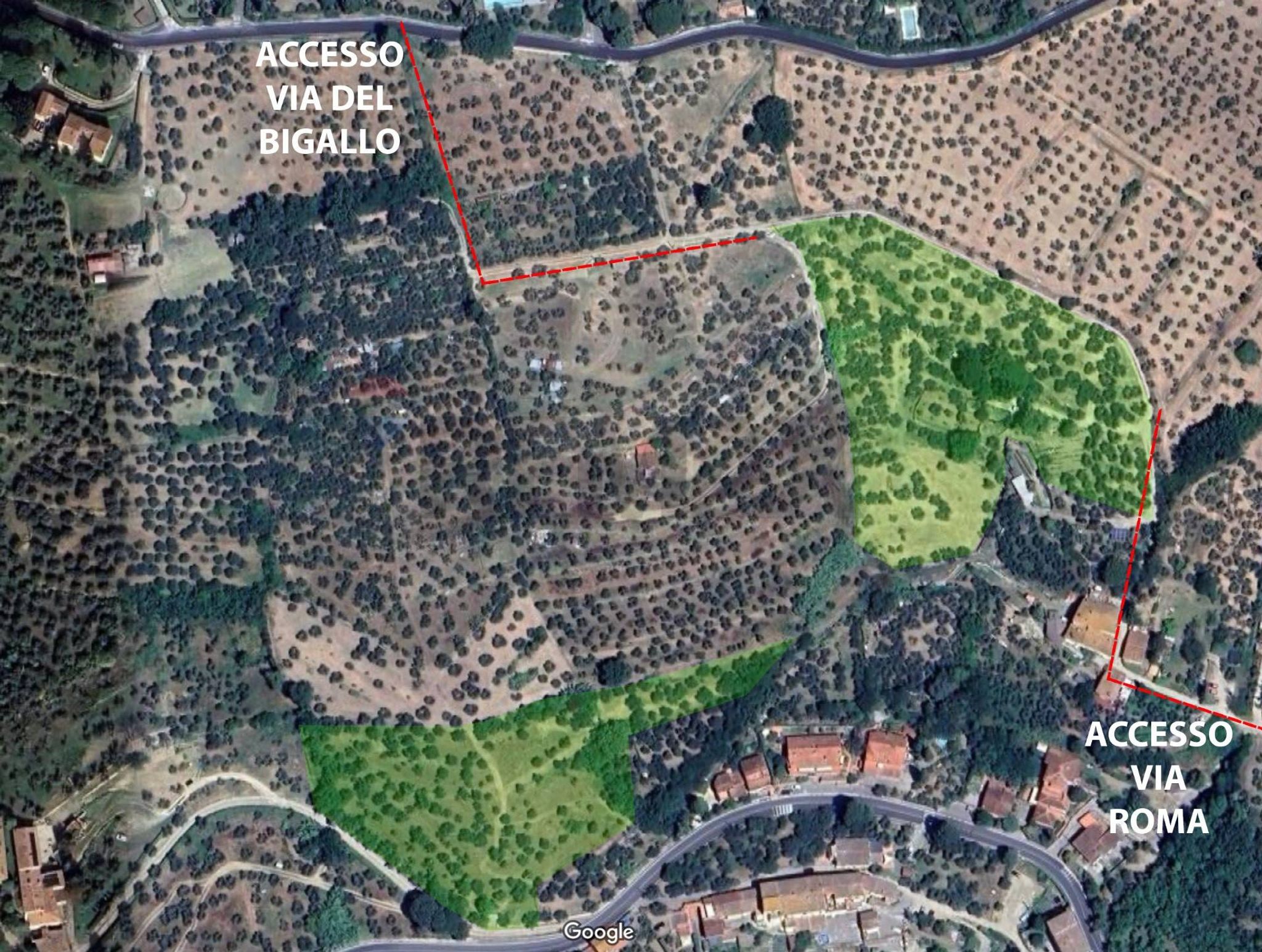 Posizione della mappa
