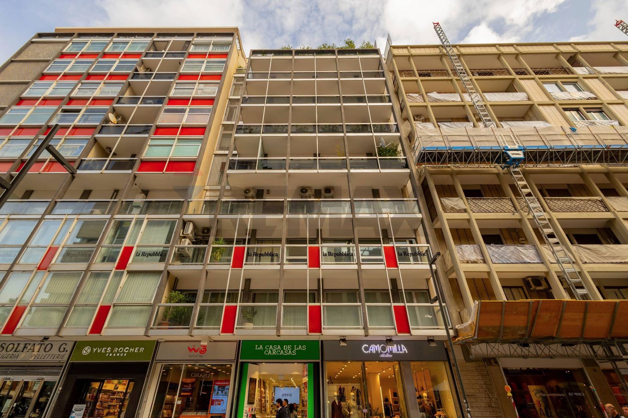 Edificio all'aperto