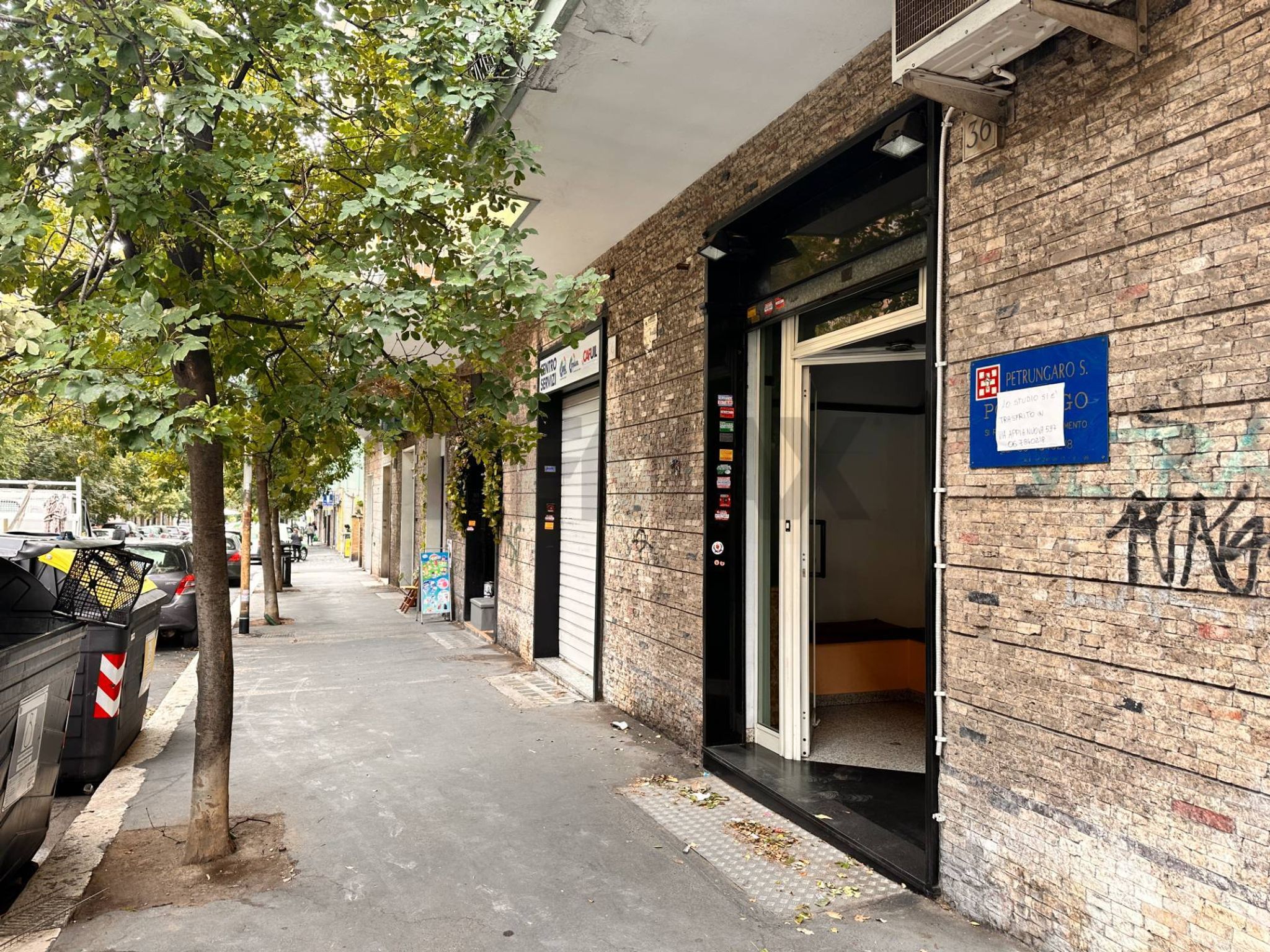 Edificio all'aperto