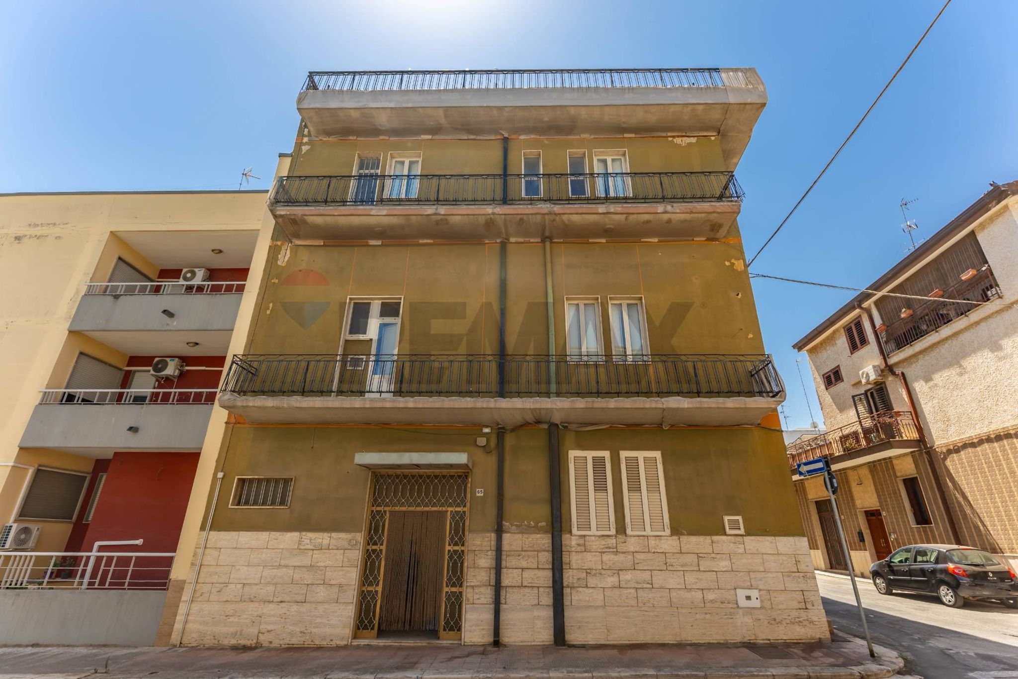 Edificio all'aperto