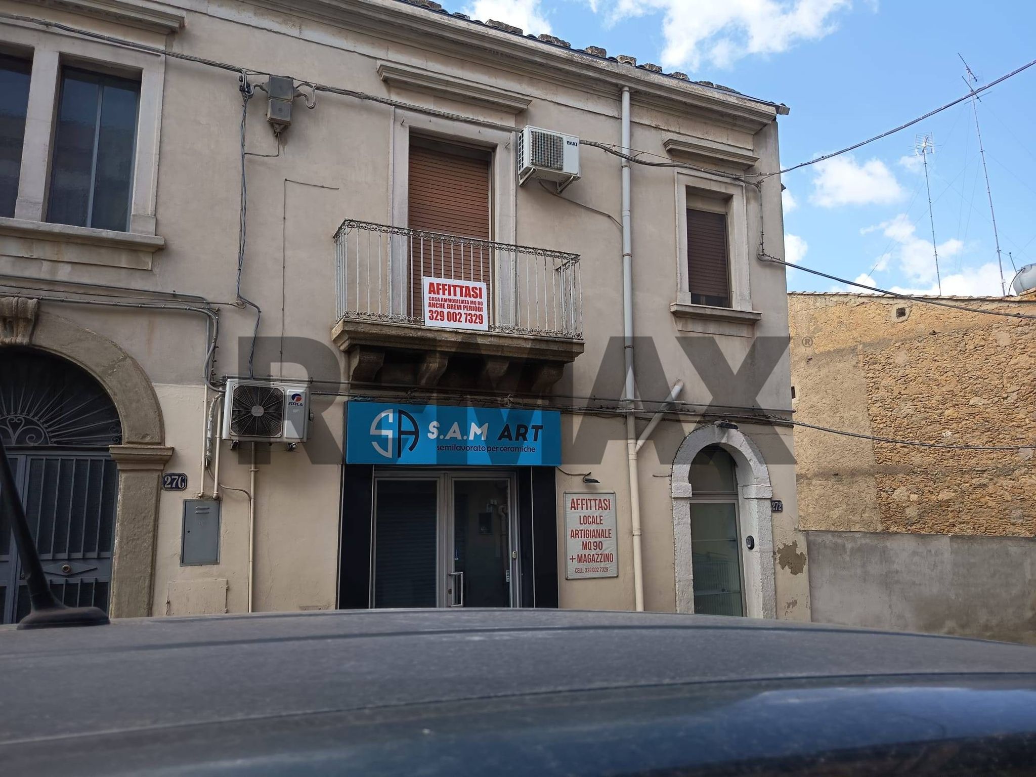Edificio all'aperto