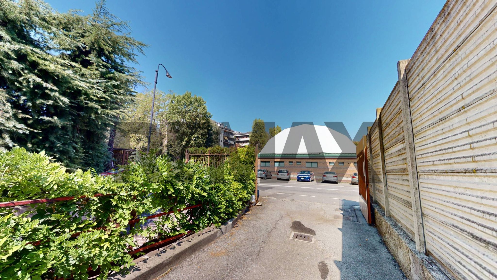 Edificio all'aperto