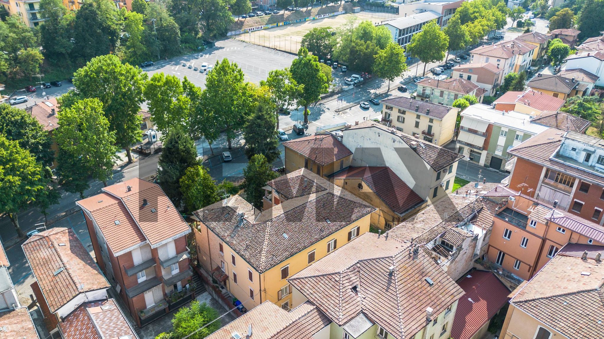 Edificio all'aperto