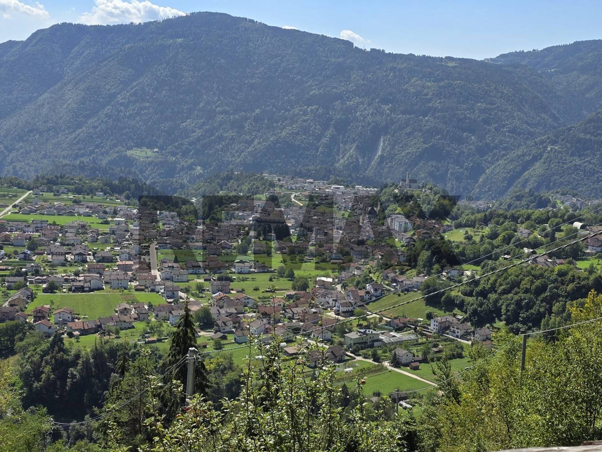 Vista delle montagne