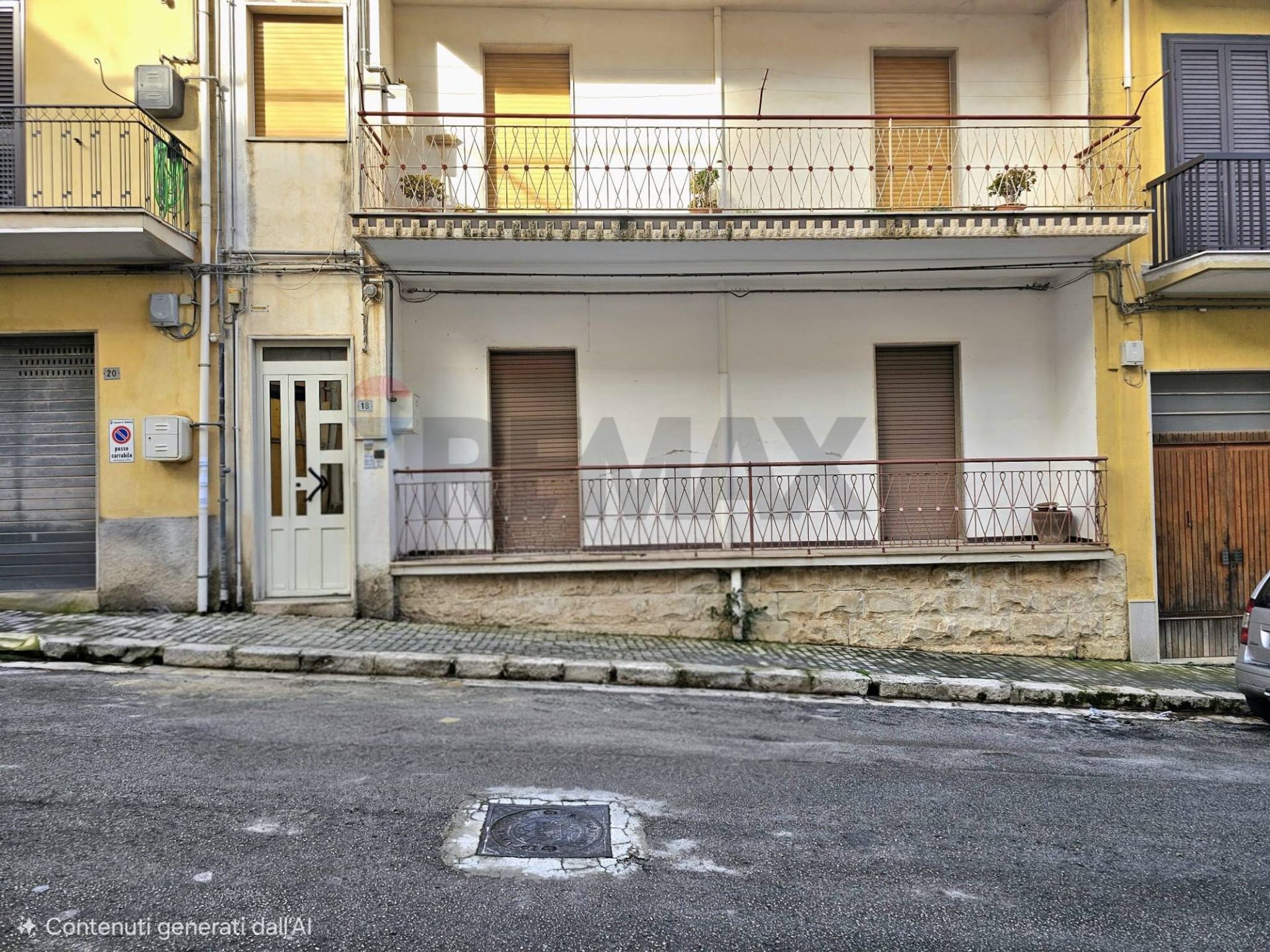 Edificio all'aperto