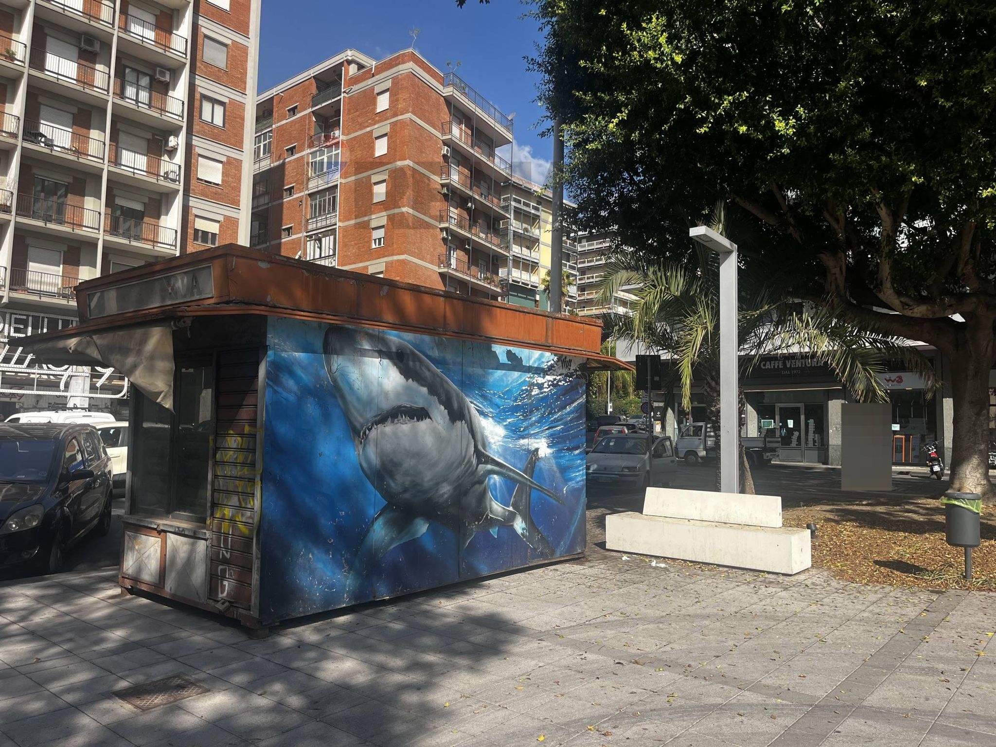 Edificio all'aperto