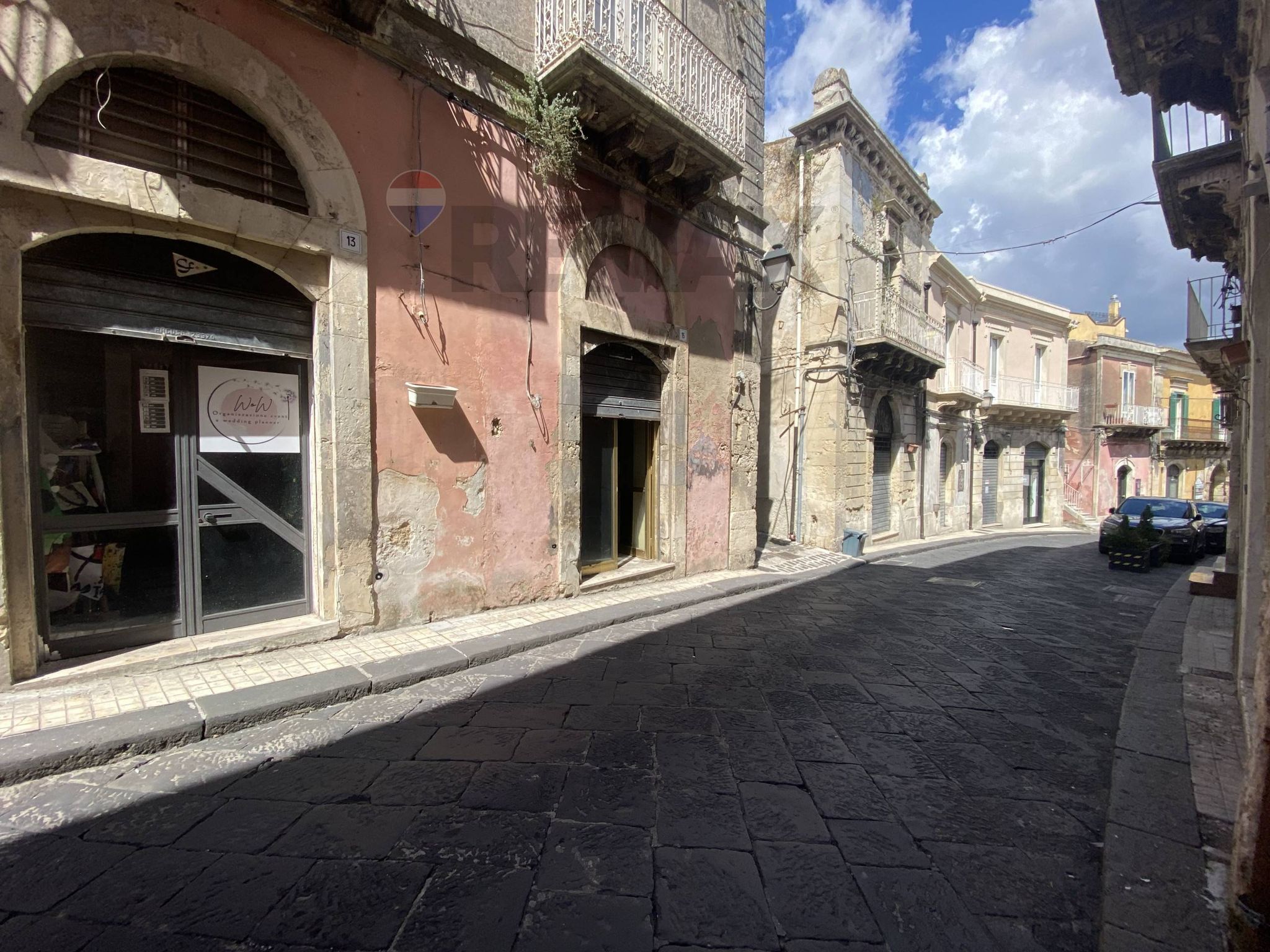 Edificio all'aperto